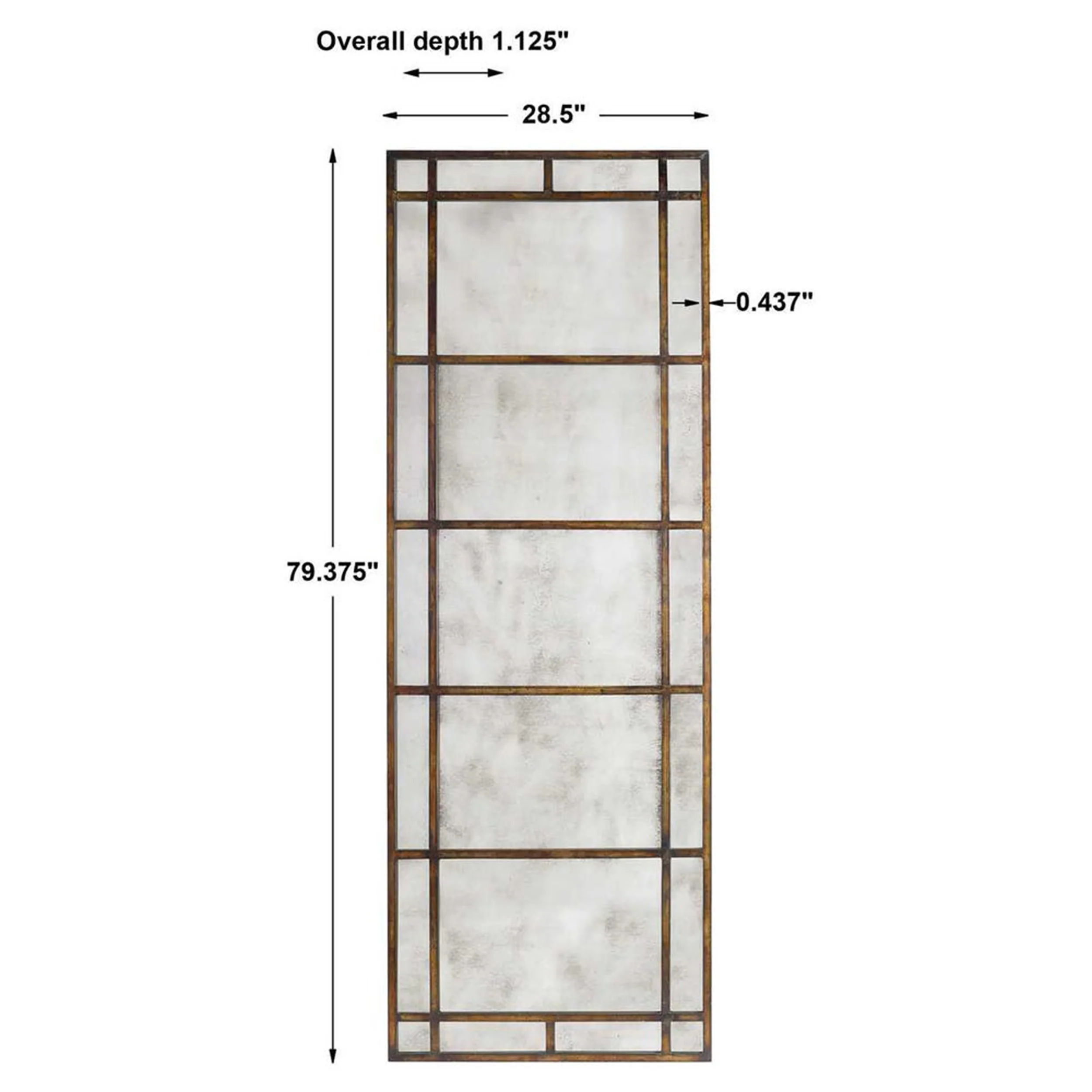 Avidan Mirror, Bronze - Image 5