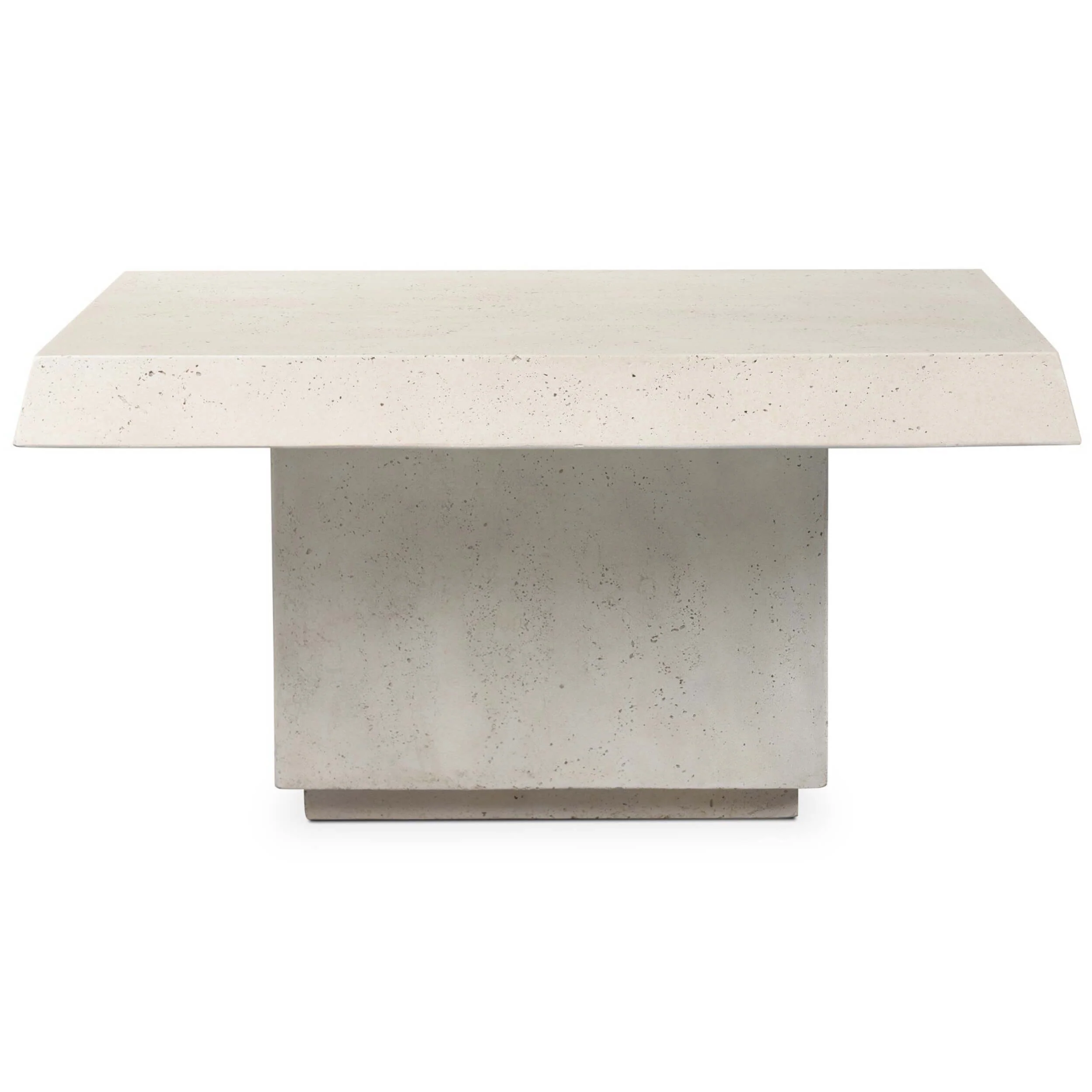 Avila Outdoor Coffee Table, Aged White by Amber Lewis x Four Hands - Image 2