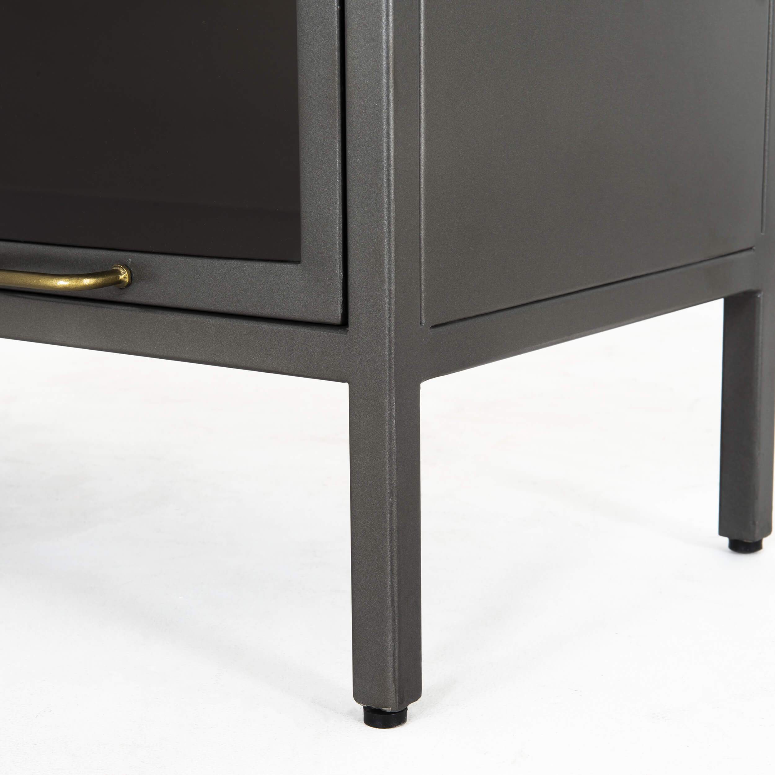 Aviva Barrister Cabinet, Gunmetal by Four Hands - Image 5