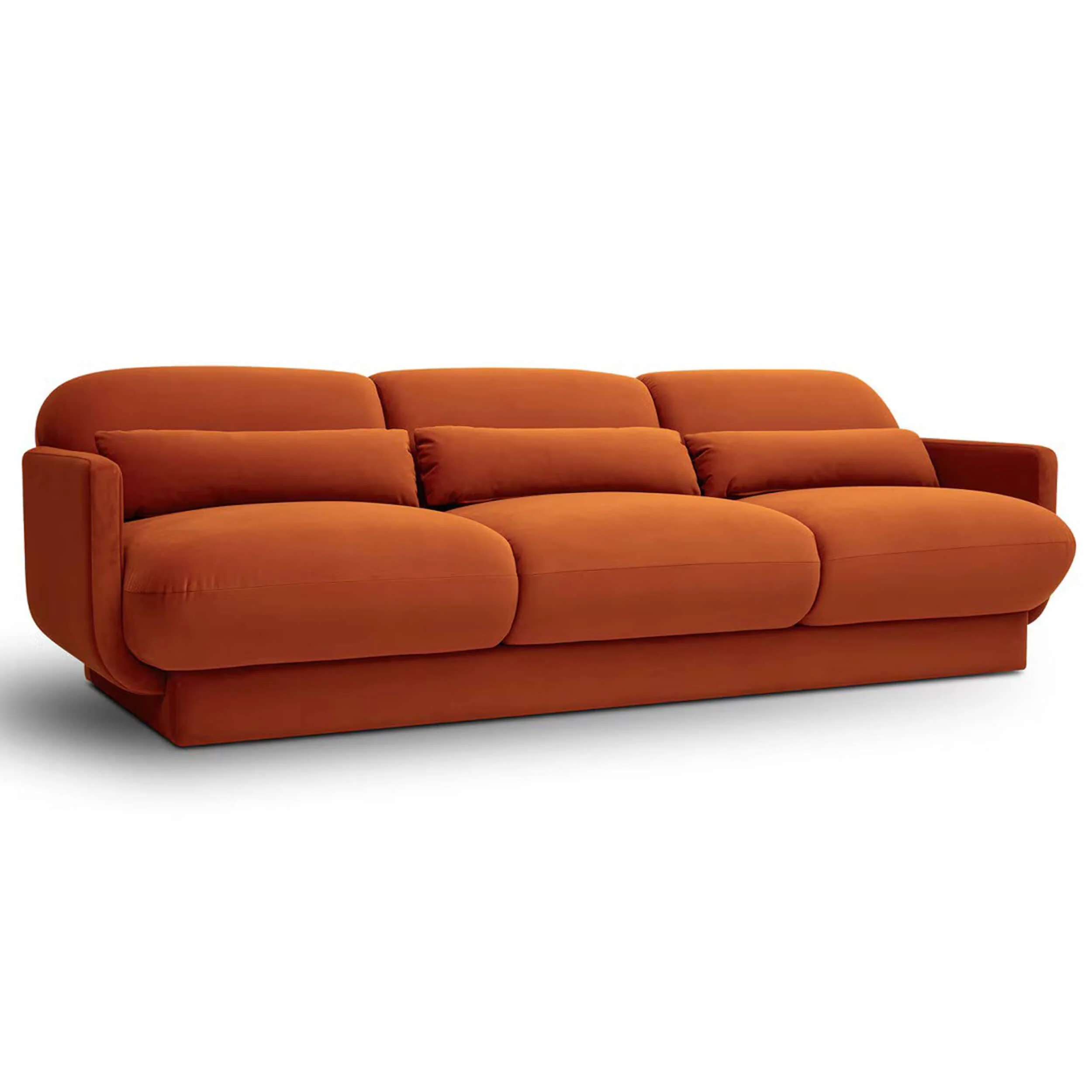 Azalea Sofa, Rust Orange - Image 2