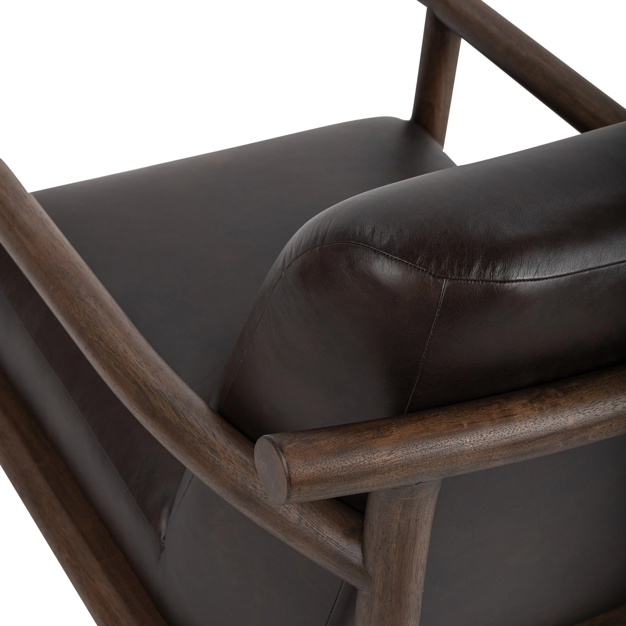Azoria Accent Chair, Dark Roast - Image 5