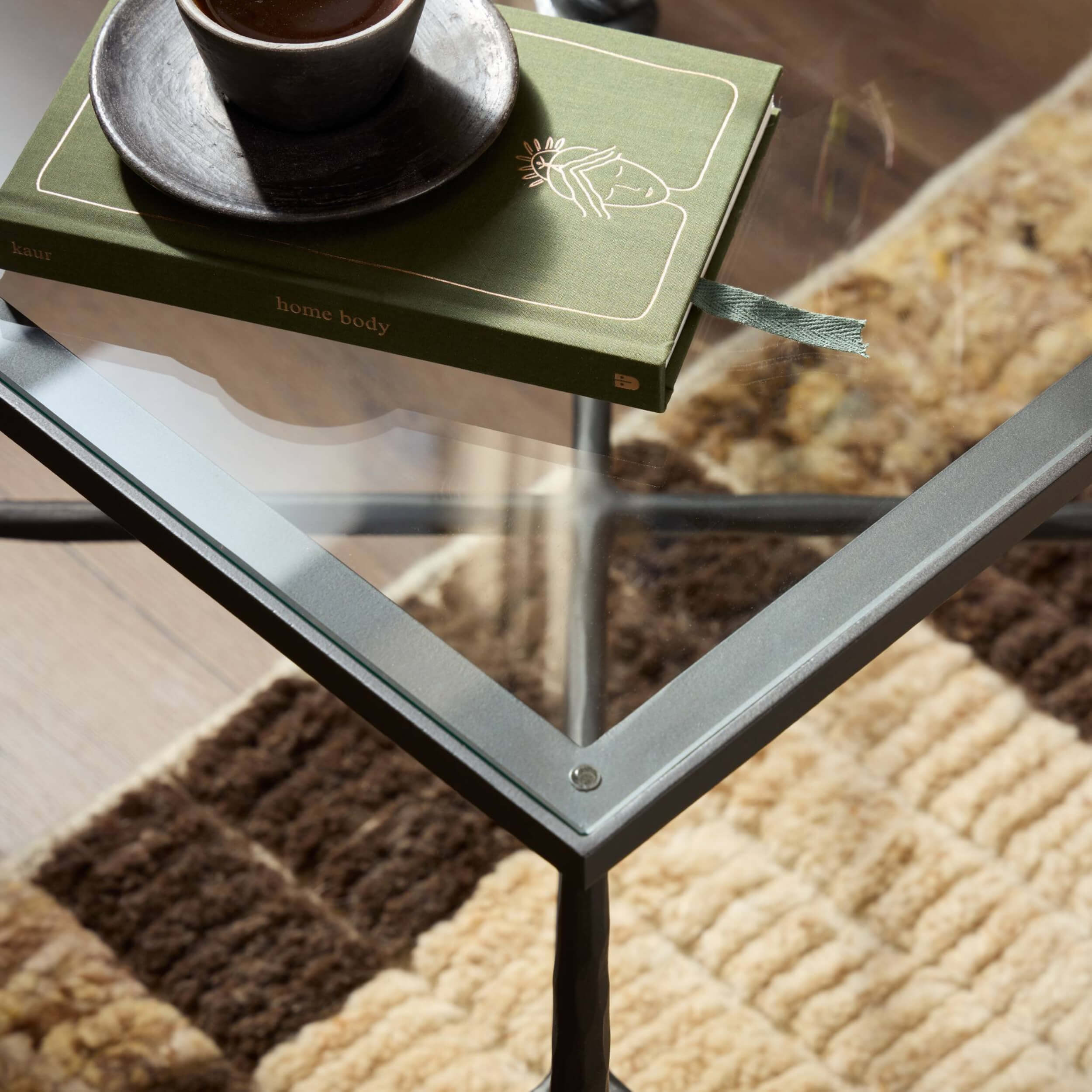 Babylon End Table, Gunmetal by Four Hands - Image 3