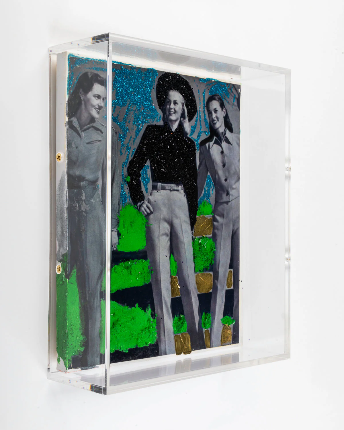 Bachman + Petrie Framed 8x10x3" Art - Image 14