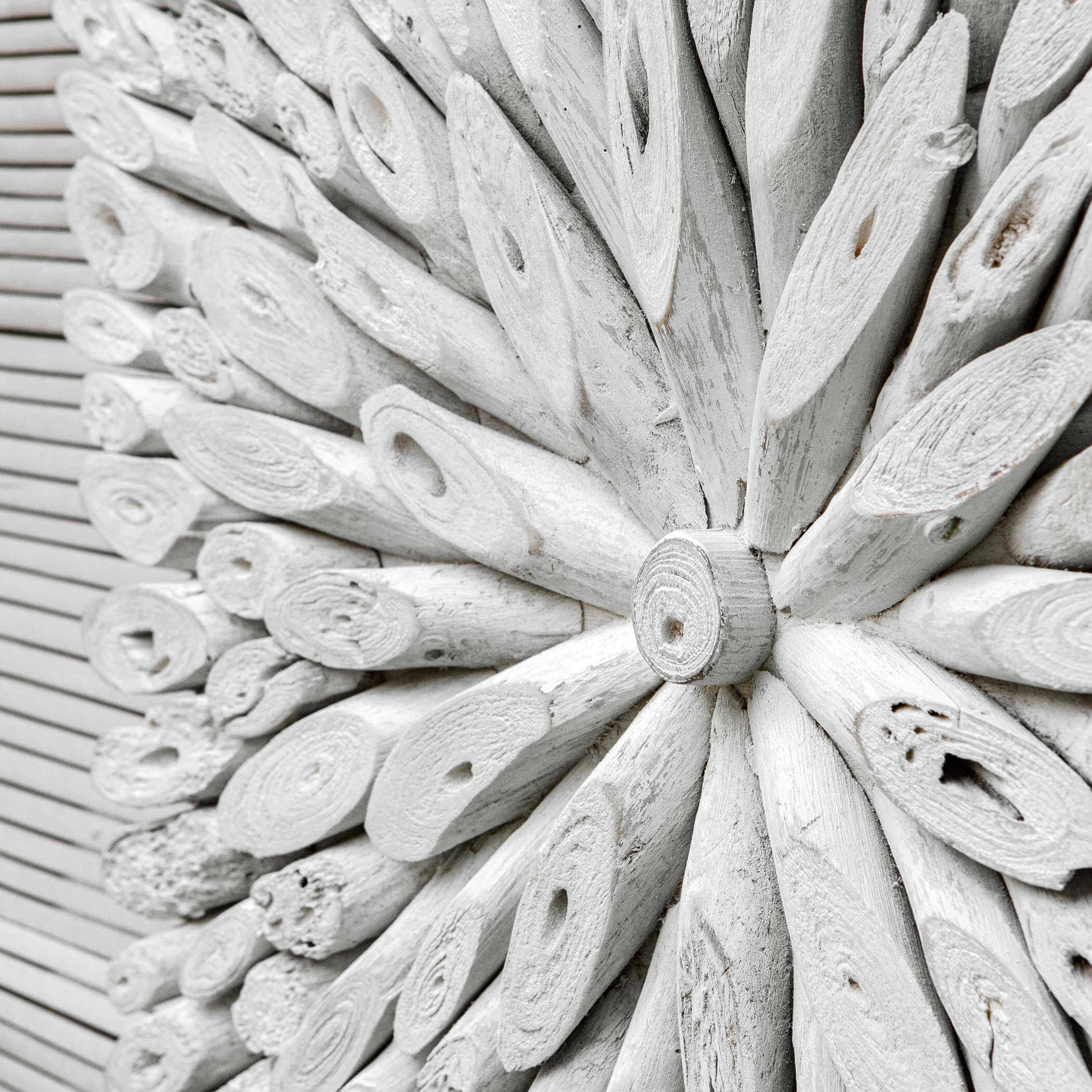 Bahama Wood Wall Decor, Whitewashed - Image 2