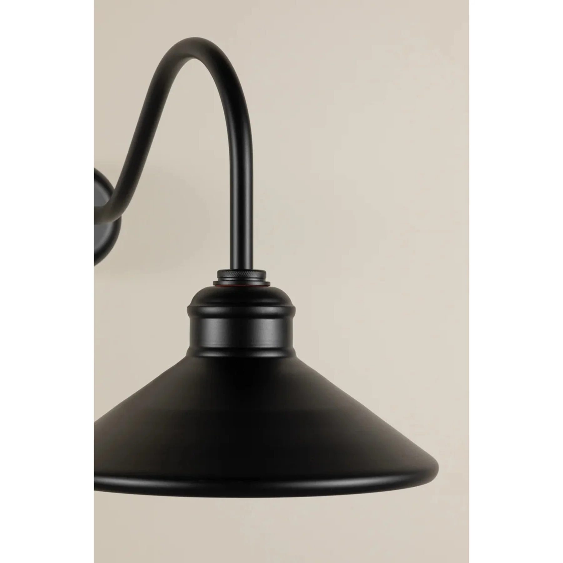 Bakersfield Wall Sconce, Matte Black - Image 3