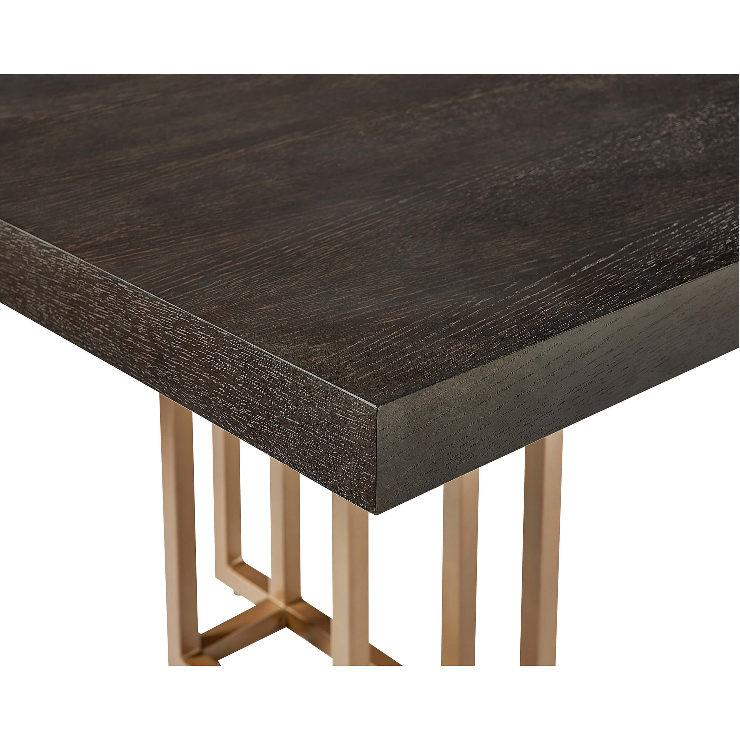 Baldessara Dining Table, Brown - Image 5