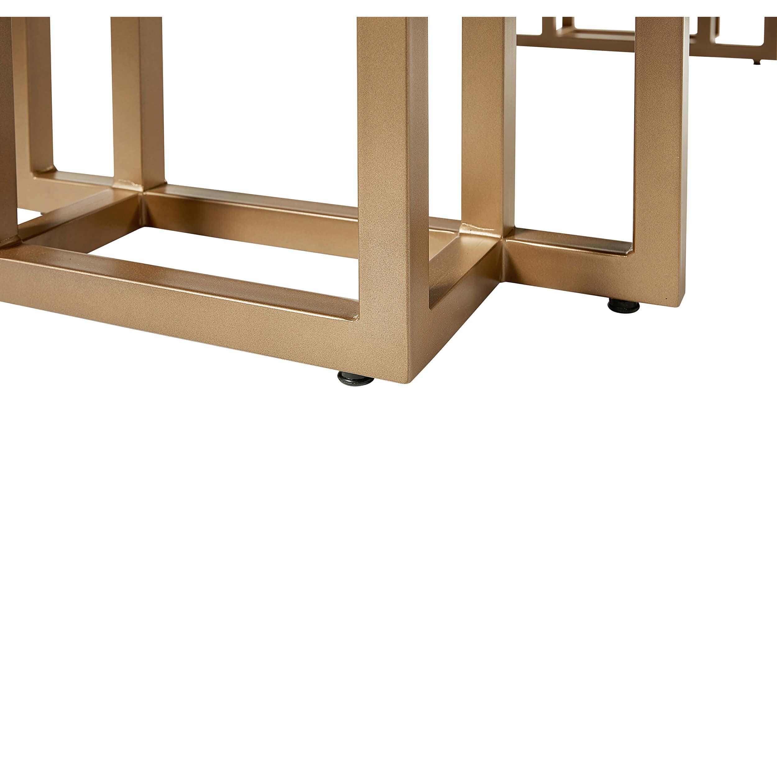 Baldessara Dining Table, Brown - Image 6