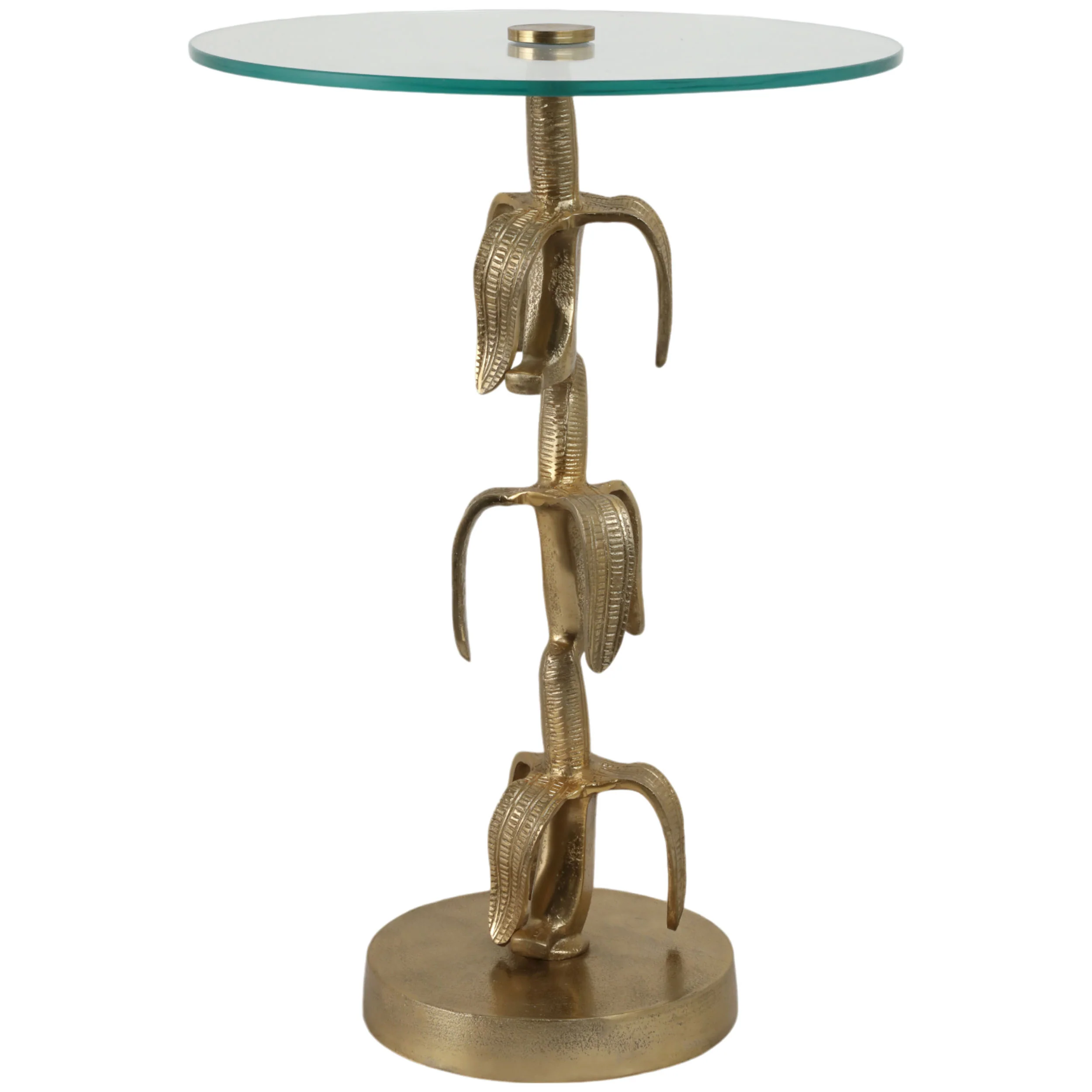 Bananas Accent Table, Gold - Image 2