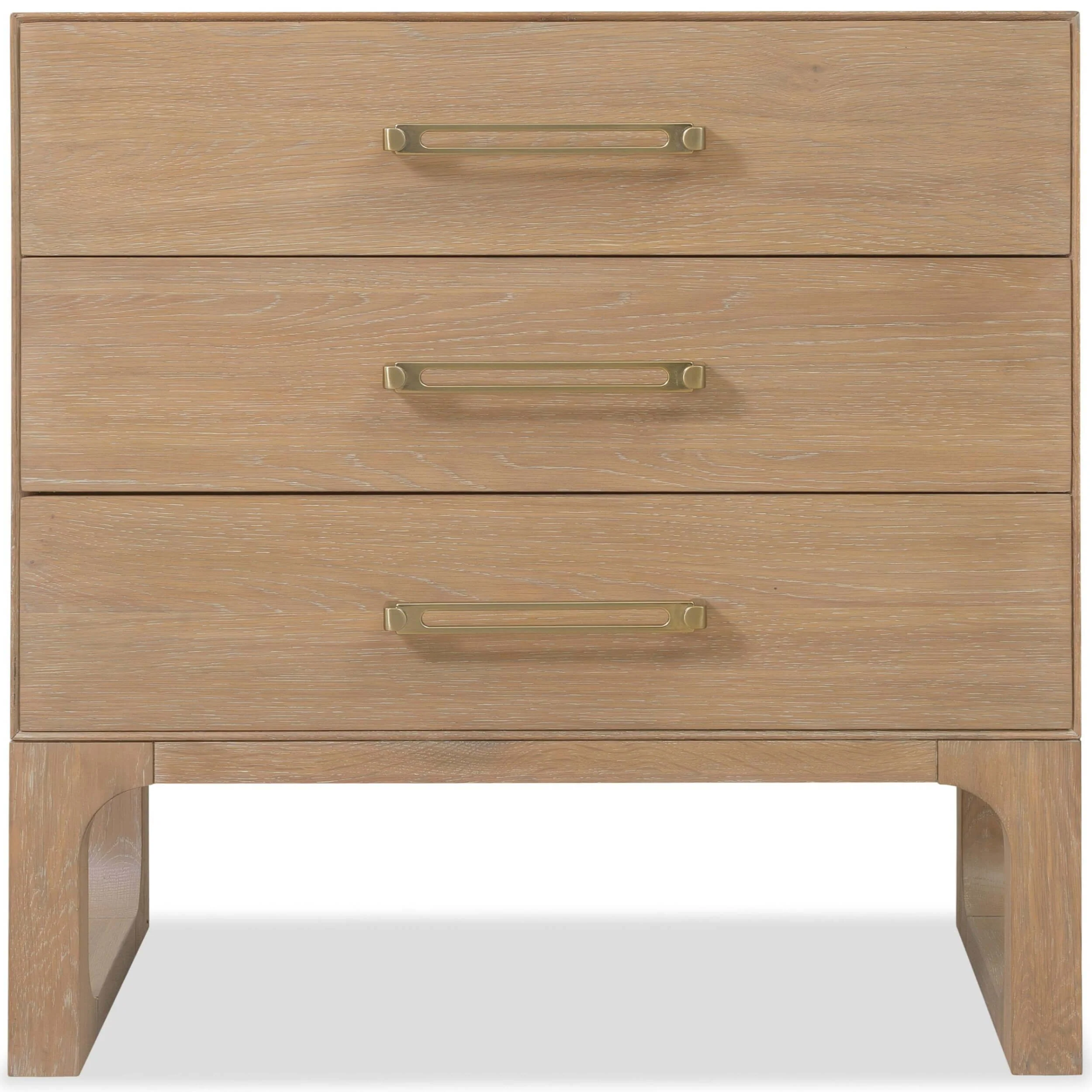 Banyon Bay 3 Drawer Nightstand, Desert Oak - Image 2