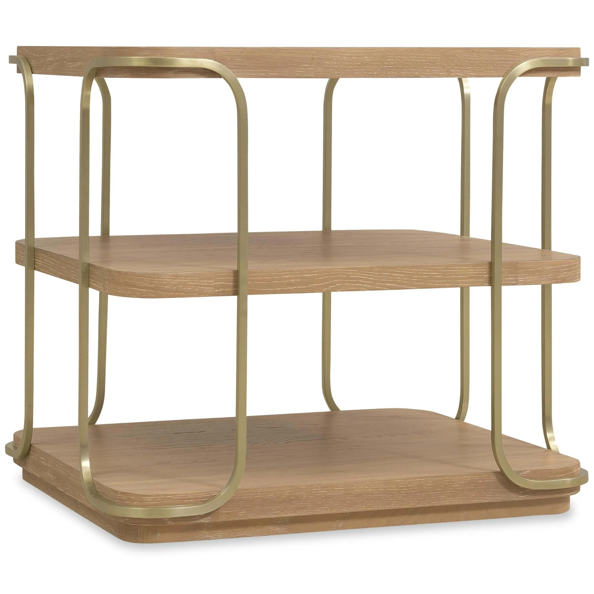 Banyon Bay End Table, Desert Oak