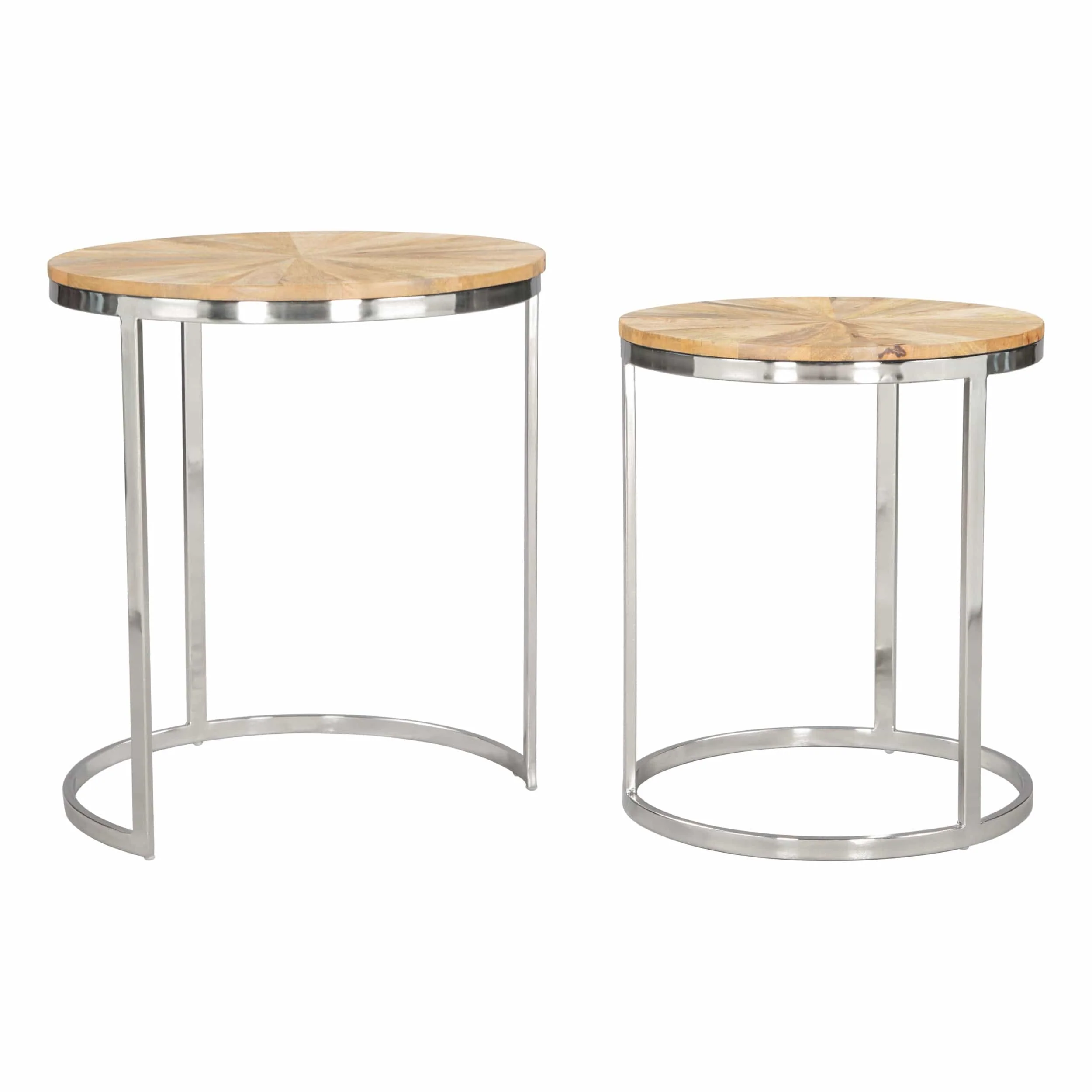 Bari Nesting Table Set, Natural - Image 2