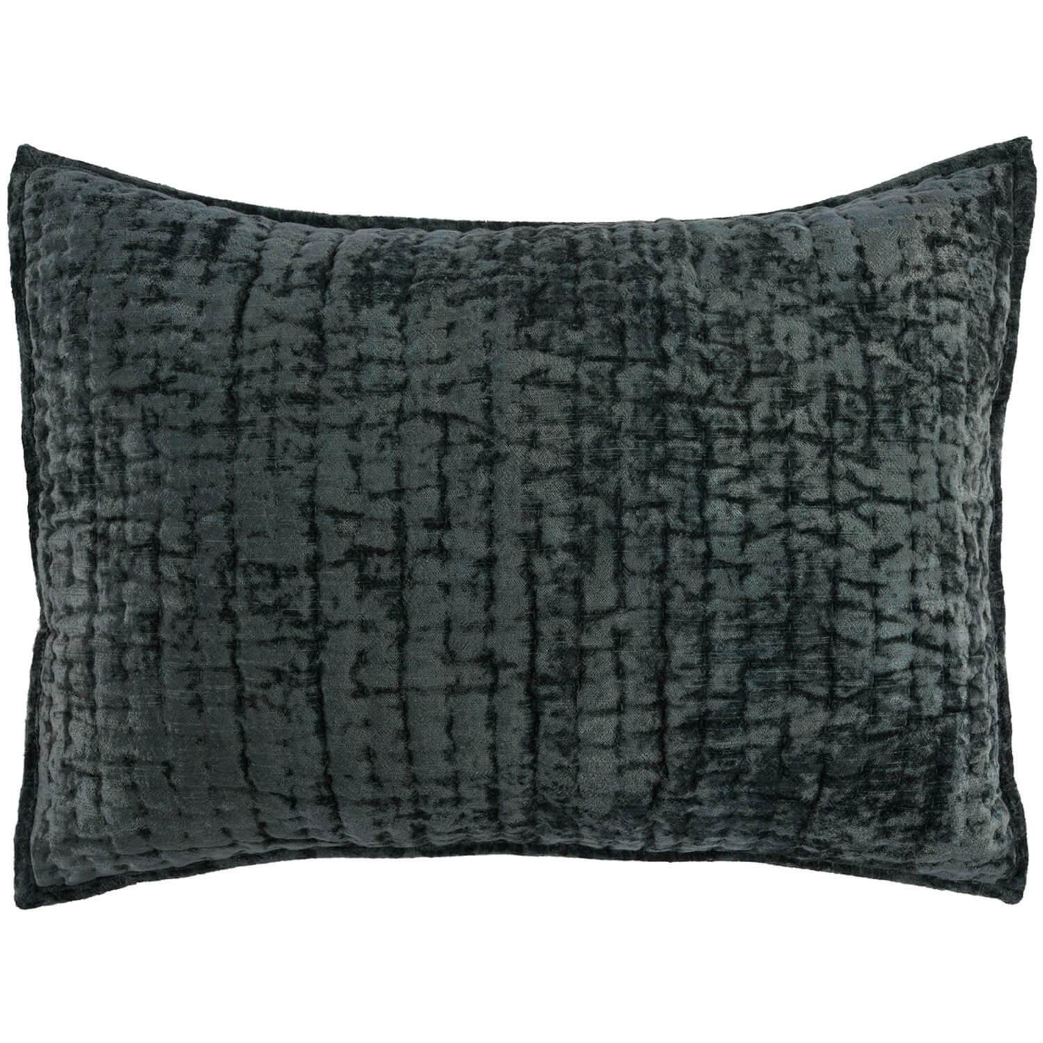 Bari Velvet Sham, Bay - Image 2