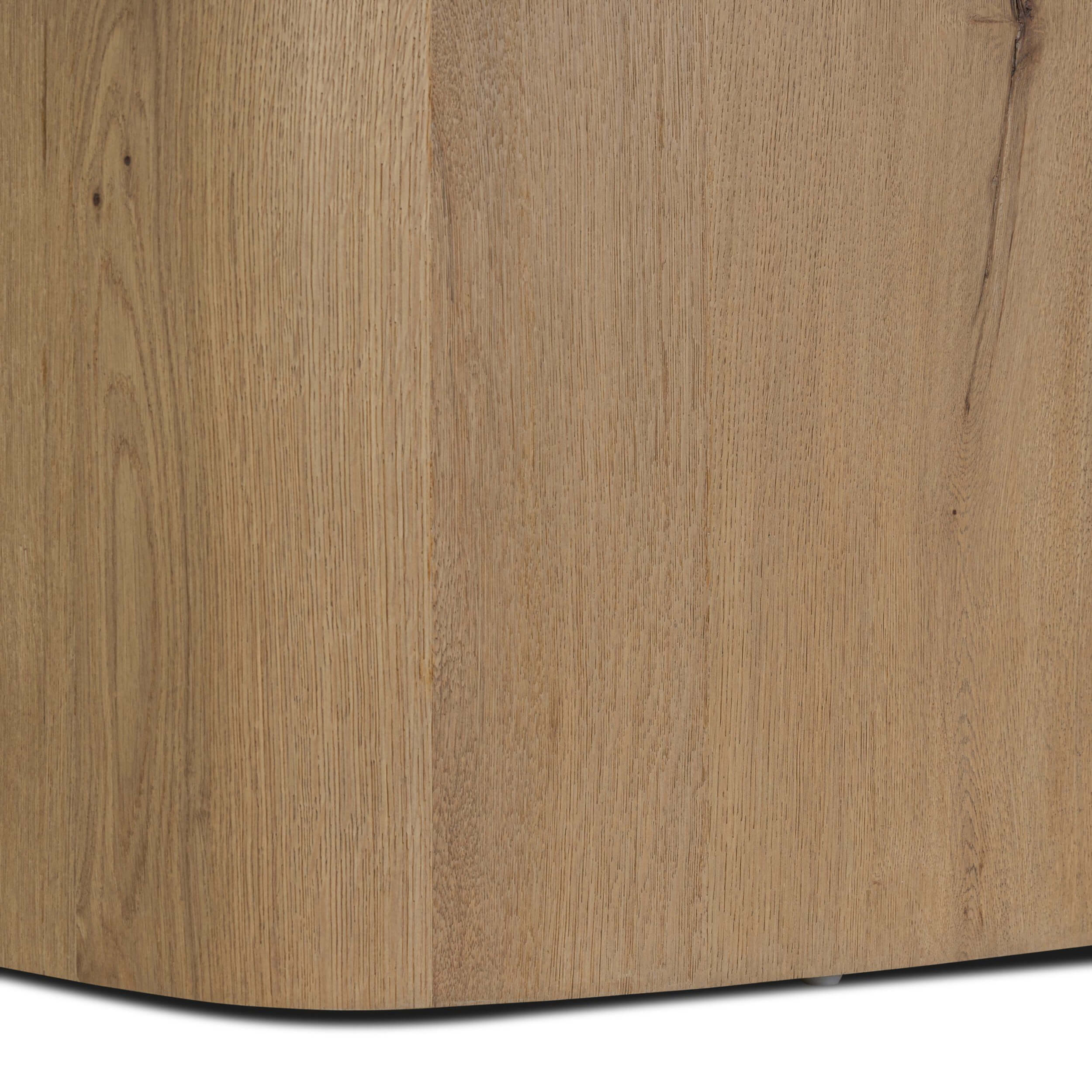 Barto Dining Table, Aged Smoked Oak Veneer by Four Hands - Image 4