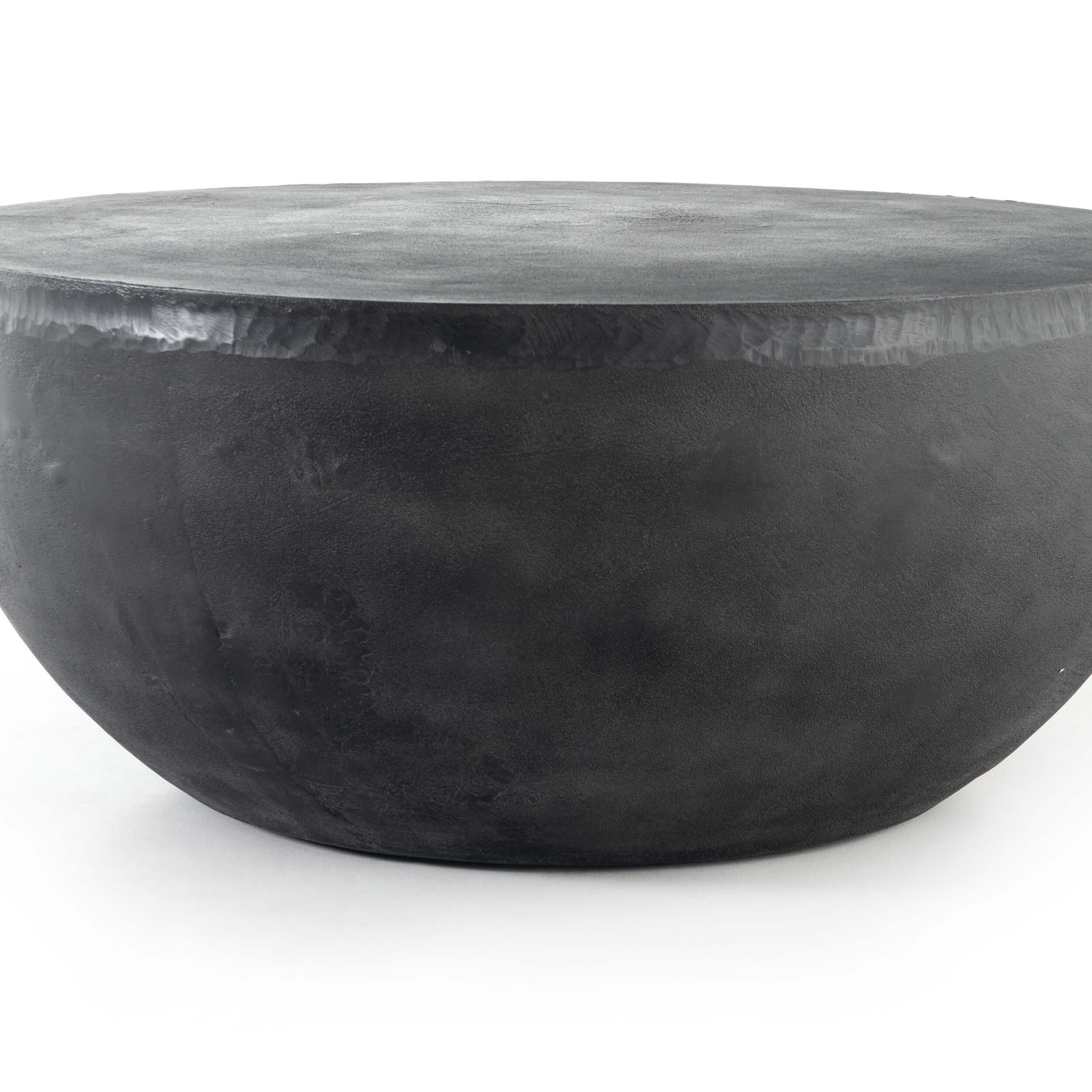 Basil Outdoor Coffee Table, Aged Grey by Four Hands - Image 3