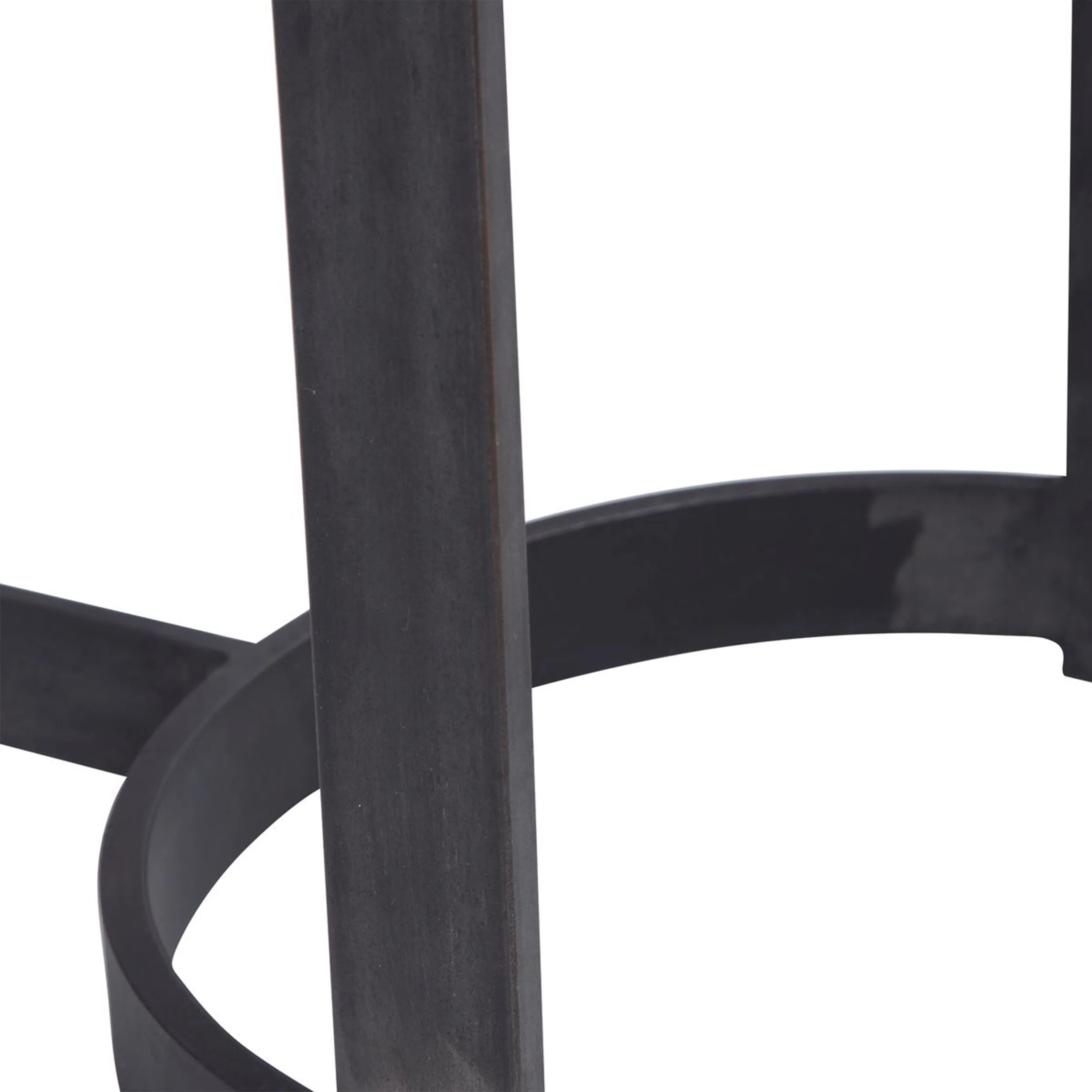 Basuto Console Table, Light Gray - Image 4