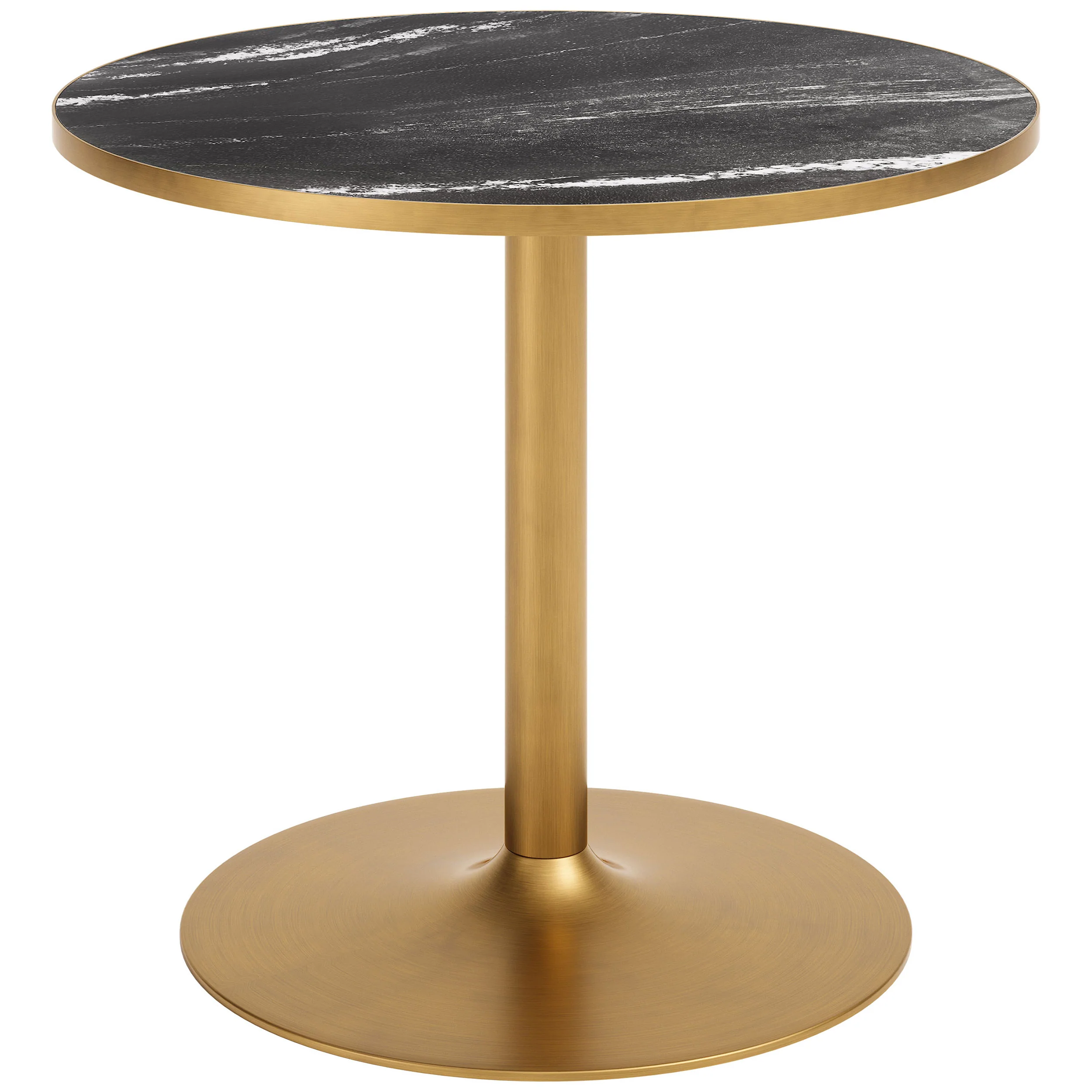 Batu Dining Table, Black/Gold - Image 2