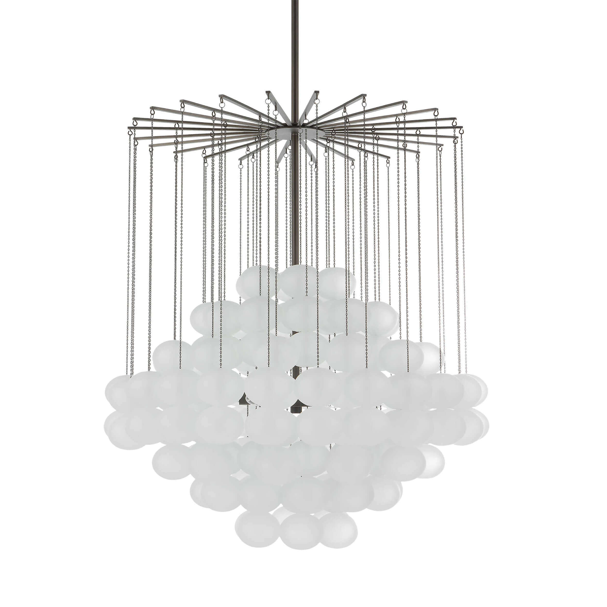 Luminary Chandelier, Bronze - Image 3