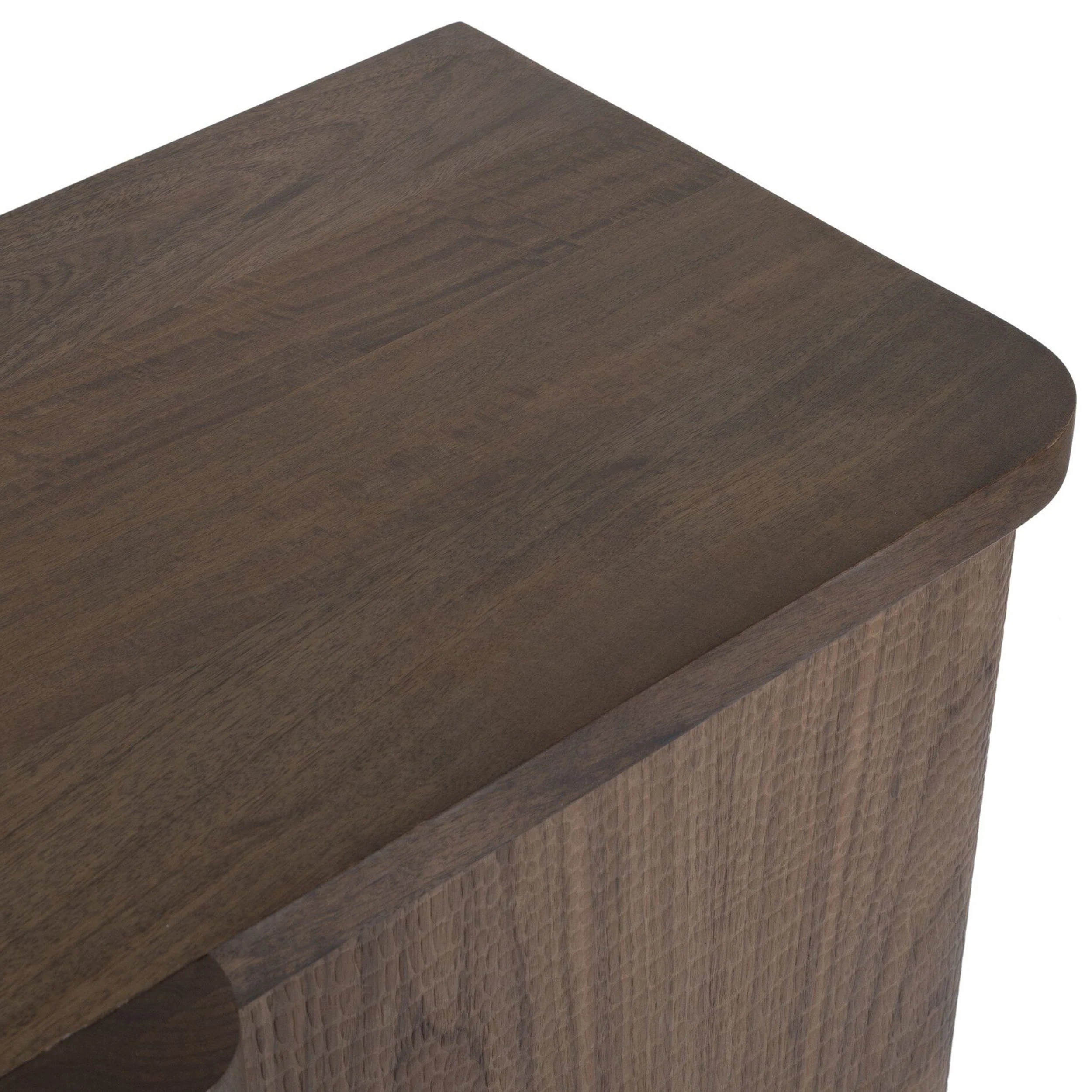 Baxter Media Console, Weathered Mango by Four Hands - Image 7