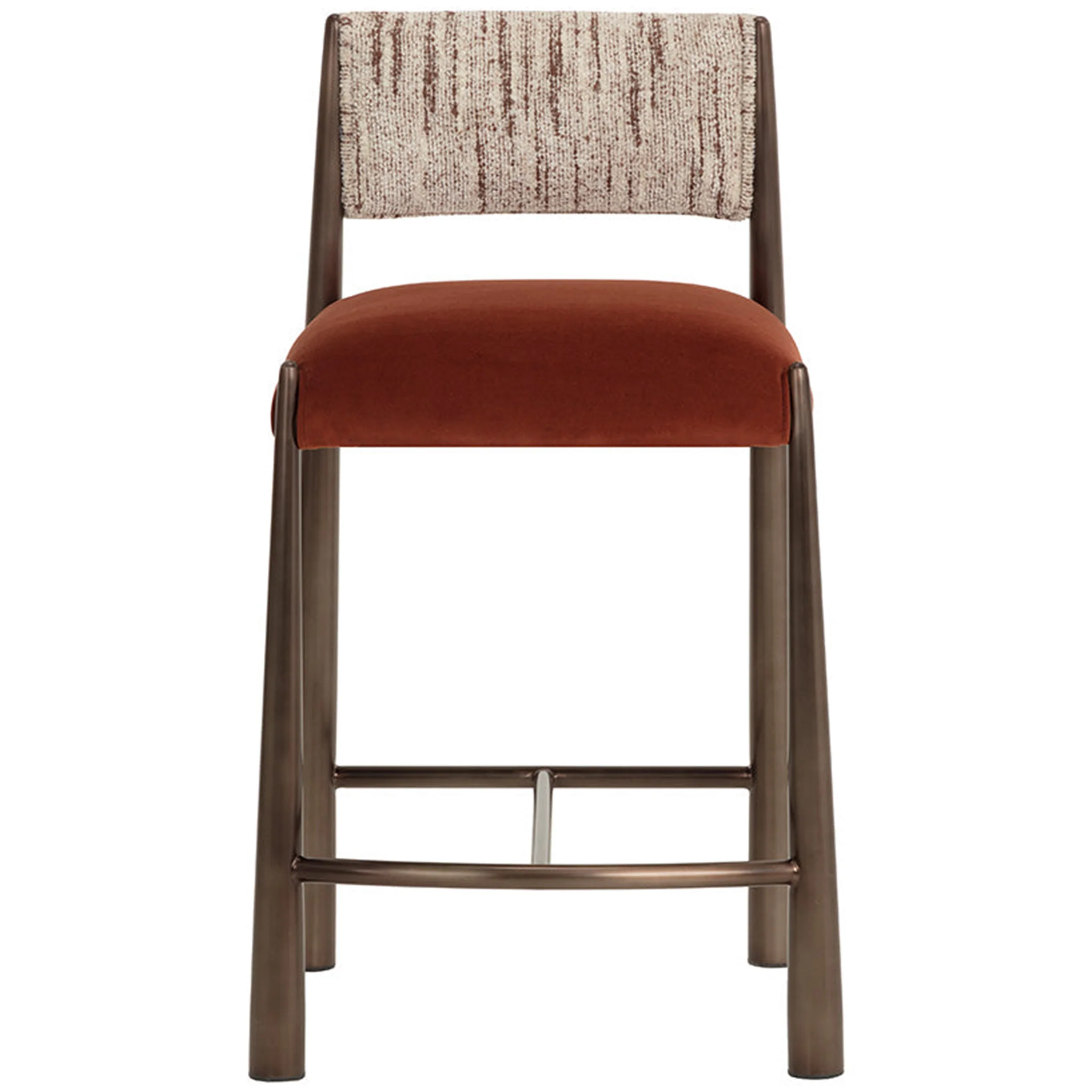 Bayard Bar & Counter Stool, Meg Rust/Terri Nutmeg - Image 7