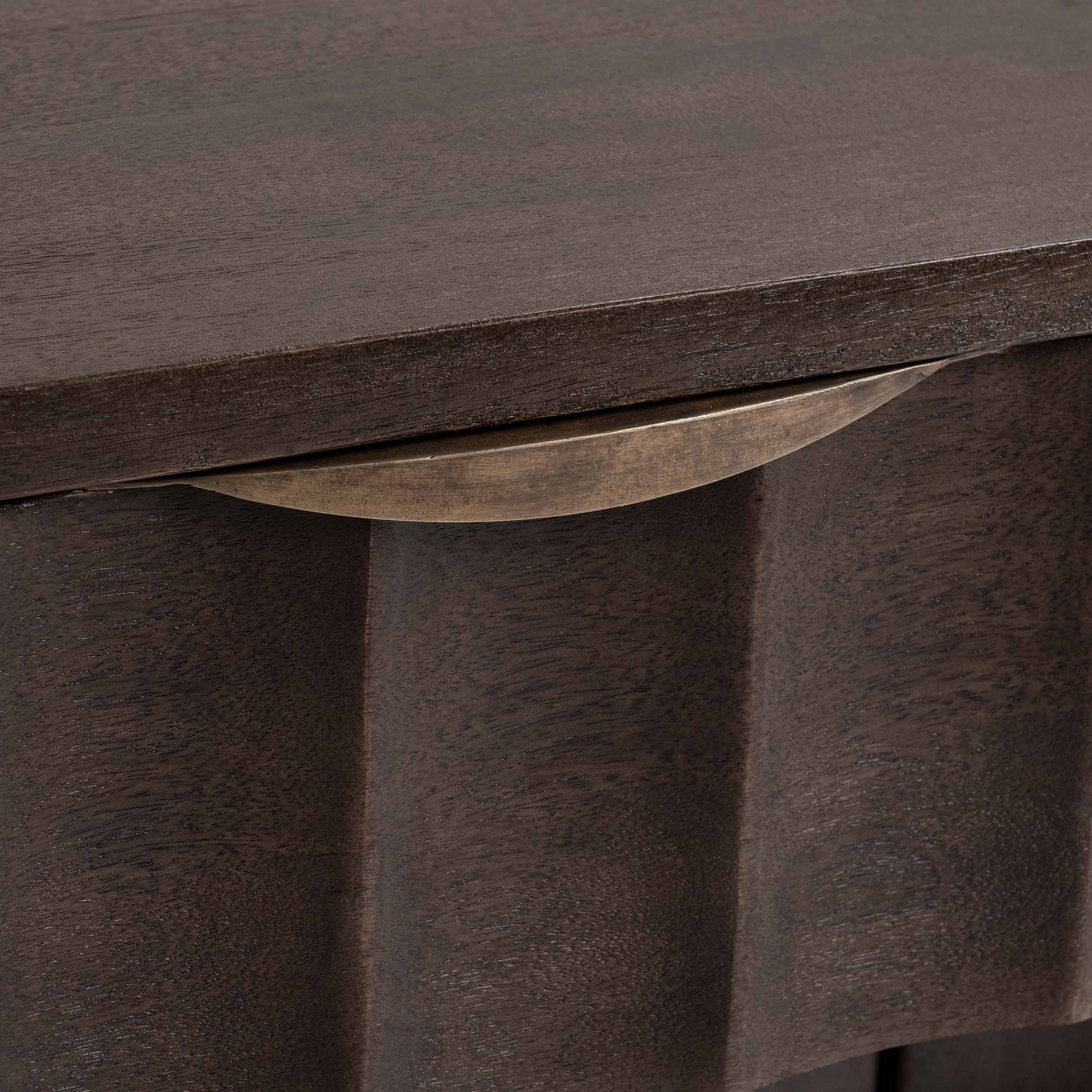 Baylee 1 Drawer Nightstand, Cocoa Brown - Image 5