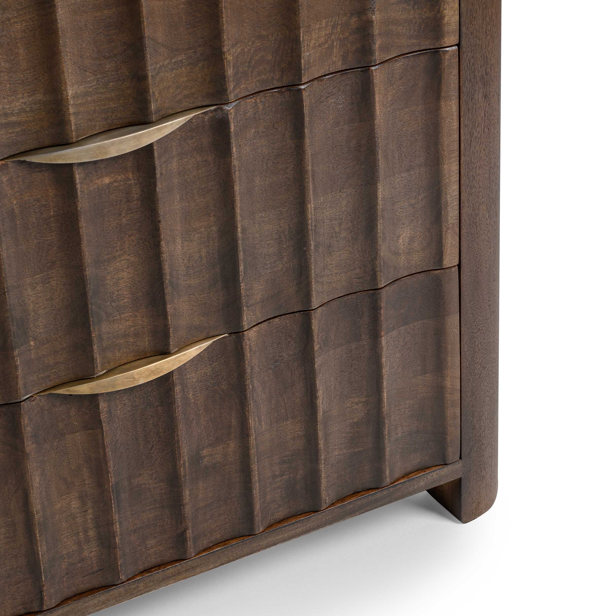 Baylee 6 Drawer Dresser, Cocoa Brown - Image 4