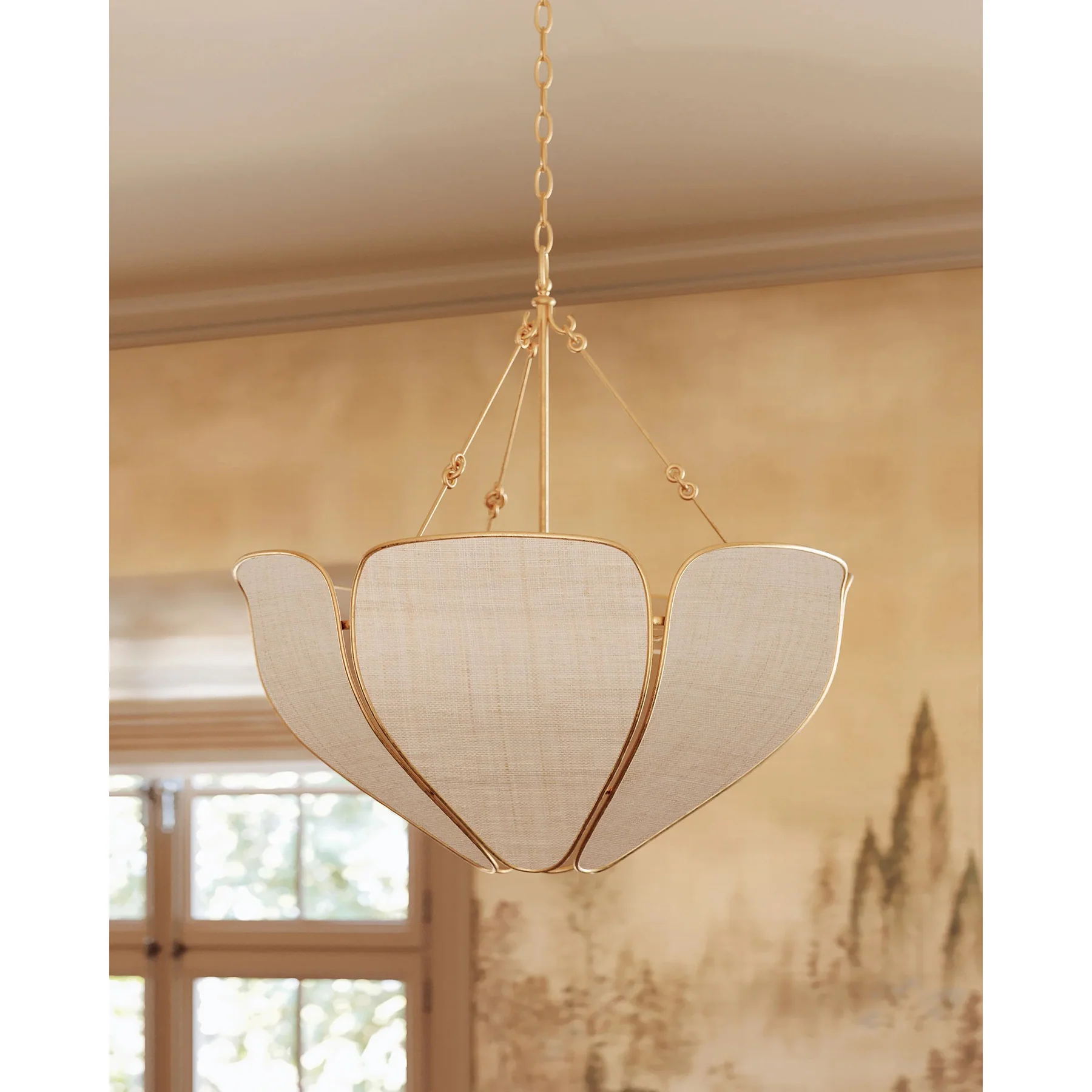 Bayville Pendant, Vintage Gold Leaf - Image 6