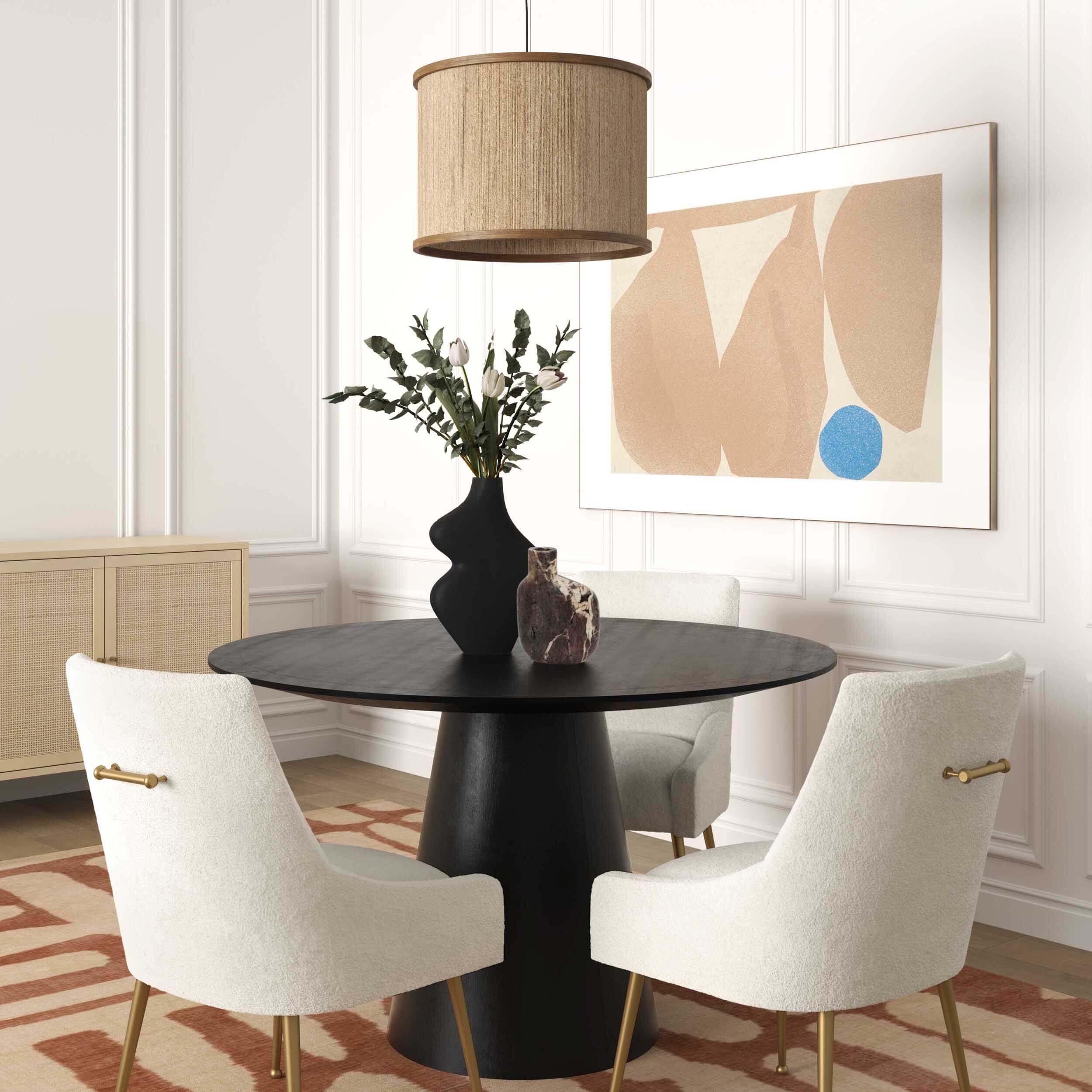 Beatrix Boucle Side Chair, Cream - Image 5