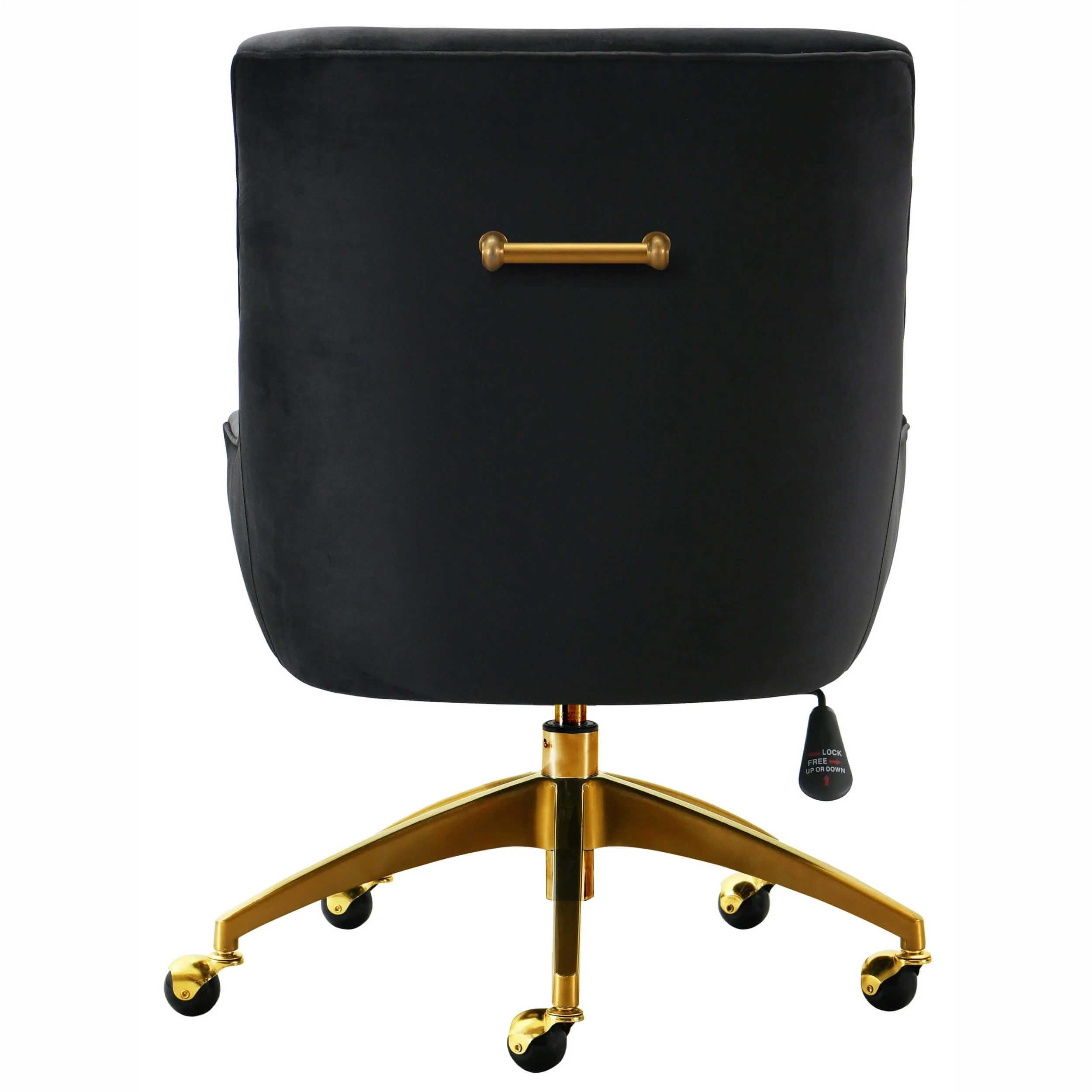 Beatrix Swivel Office Chair, Black - Image 3