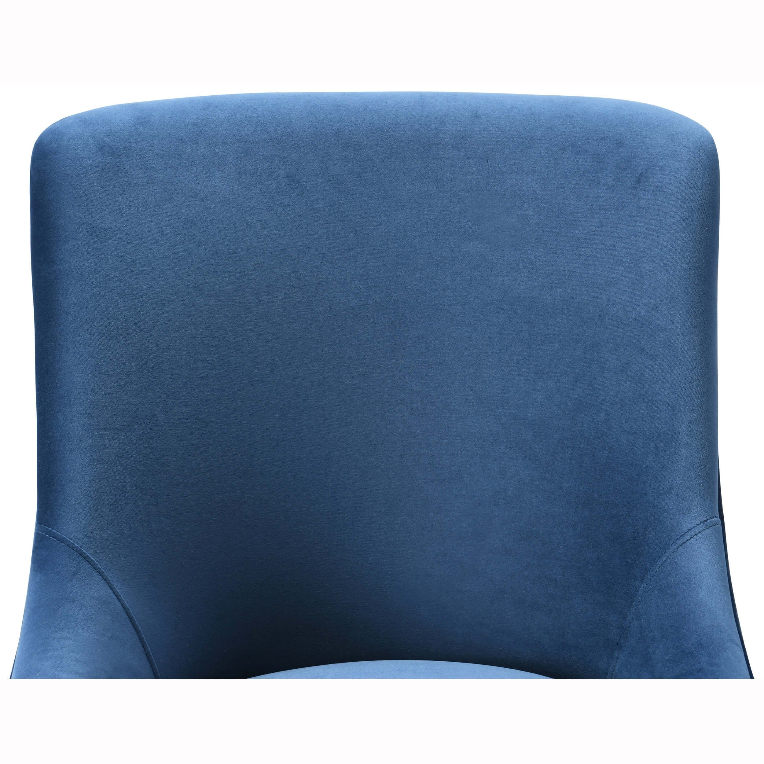 Beatrix Swivel Office Chair, Navy - Image 4