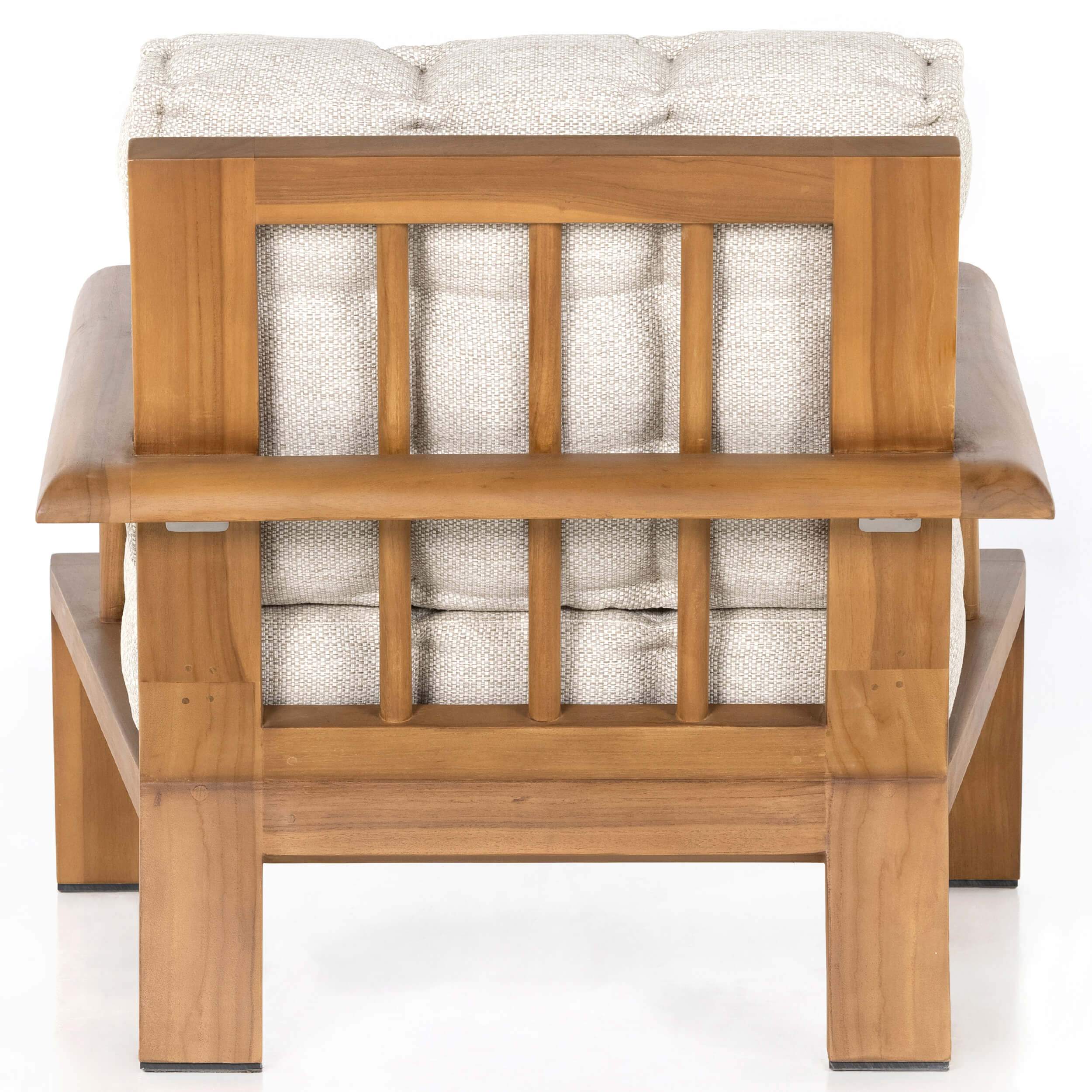 Beck Outdoor Chair, Natural Teak by Four Hands - Image 3