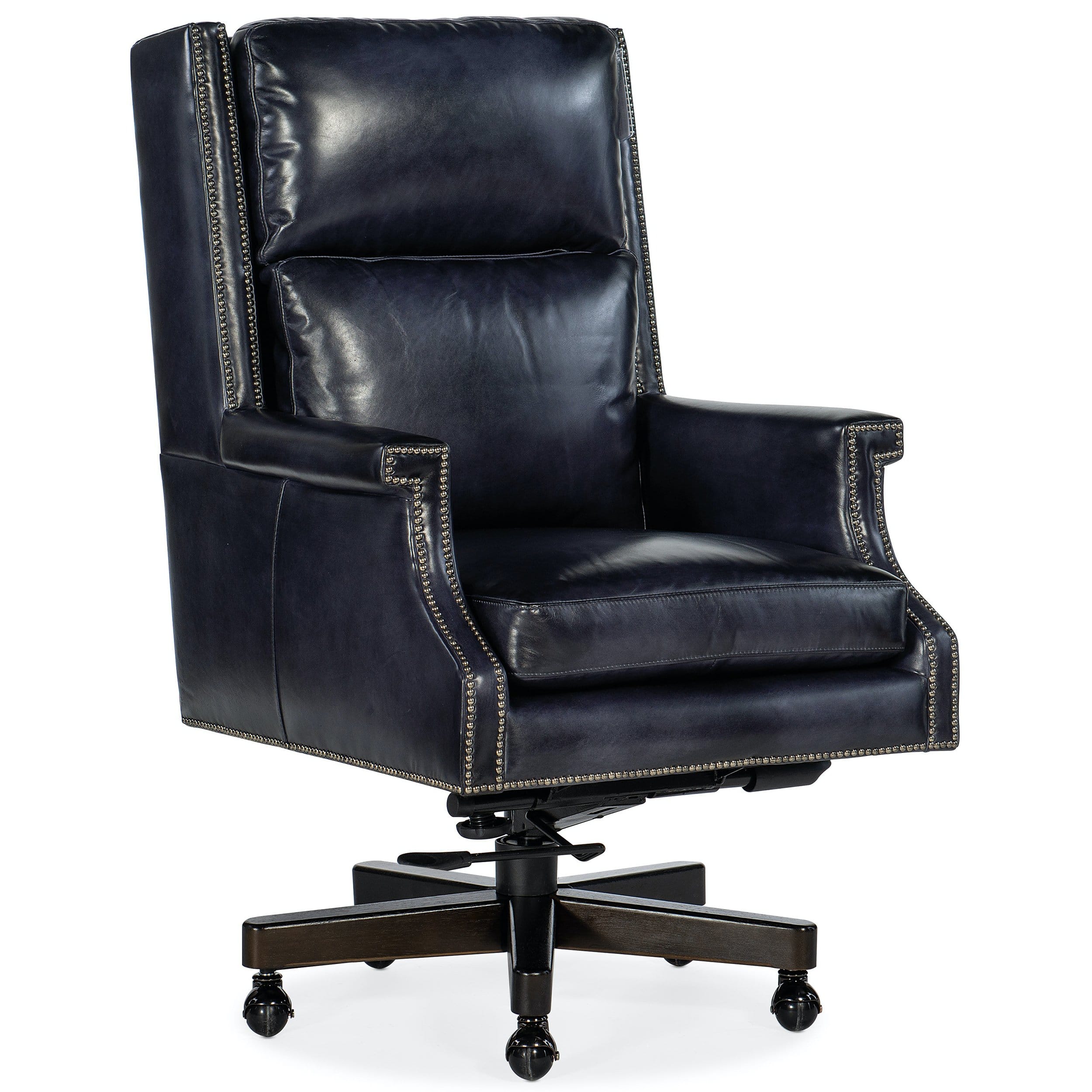 Beckett Executive Leather Chair, Checkmate Champion
