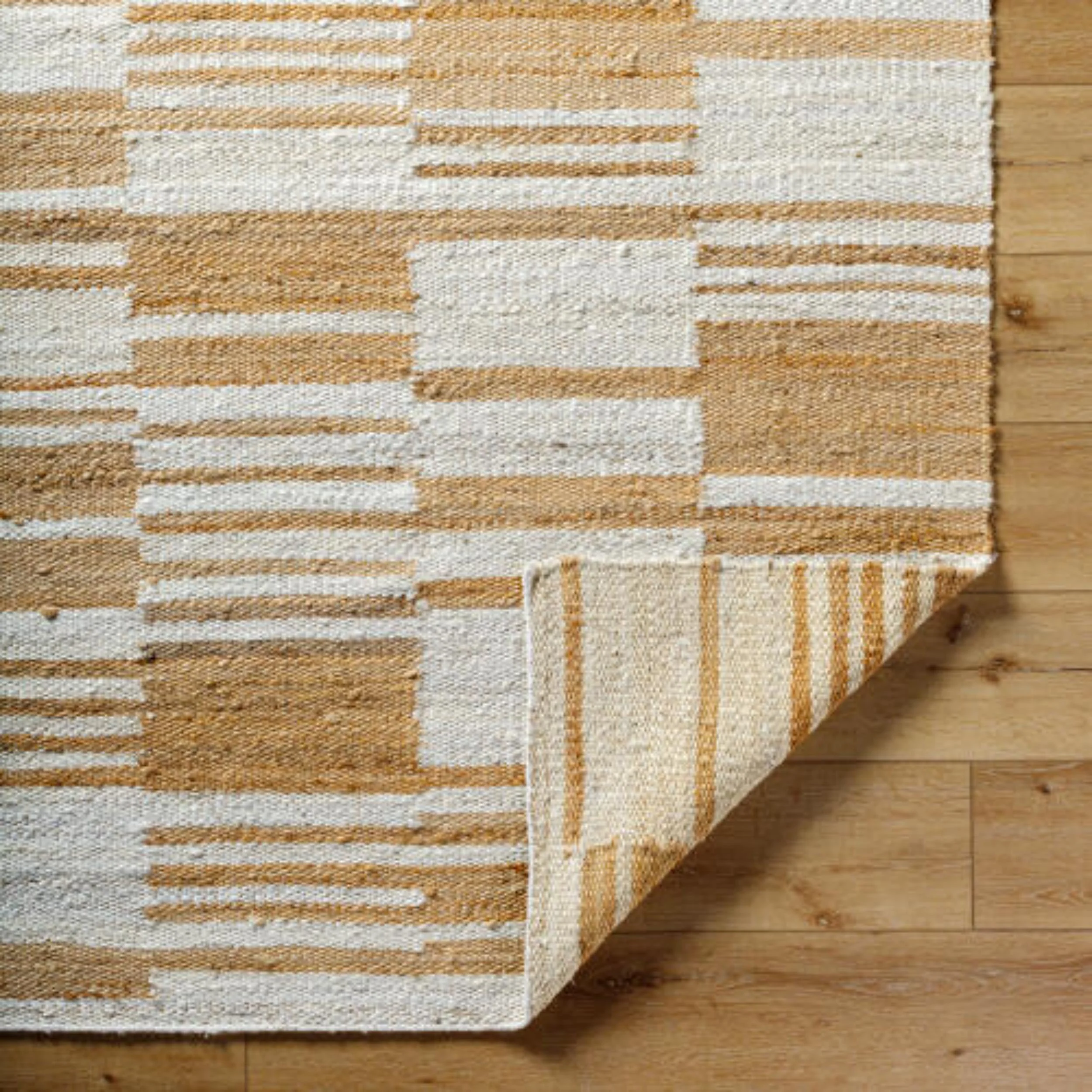 Becki Owens x Livabliss Rug Kamey BOKY-2307, Beige/Off-White/Light Brown - Image 2