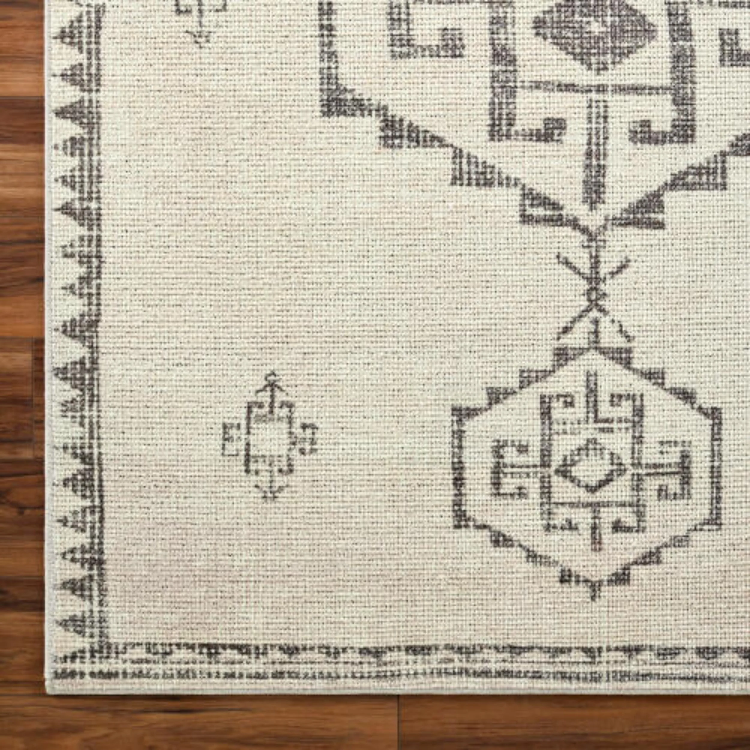 Becki Owens x Livabliss Rug Solana BOOC-2303, Ivory/Black/Beige - Image 2