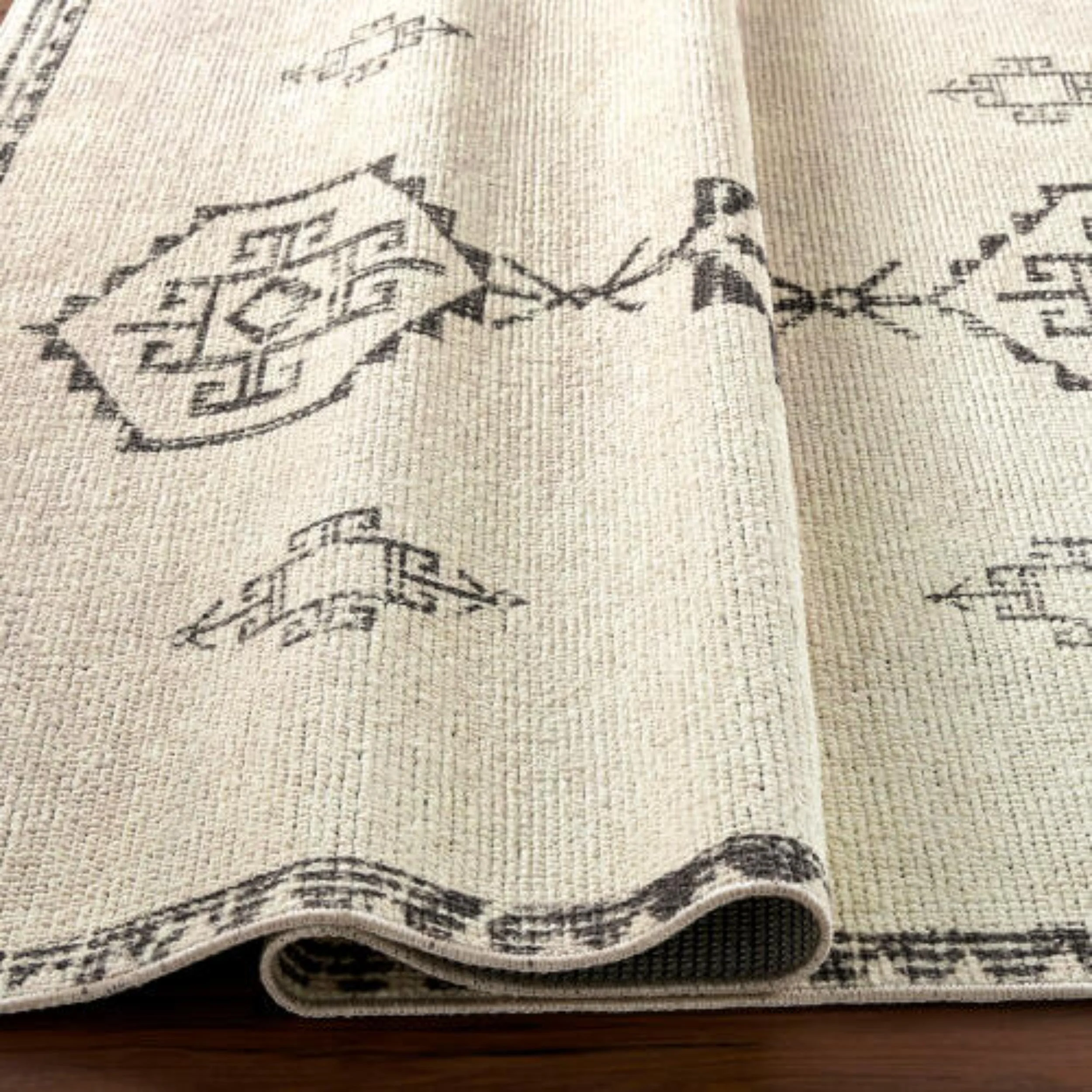 Becki Owens x Livabliss Rug Solana BOOC-2303, Ivory/Black/Beige - Image 3
