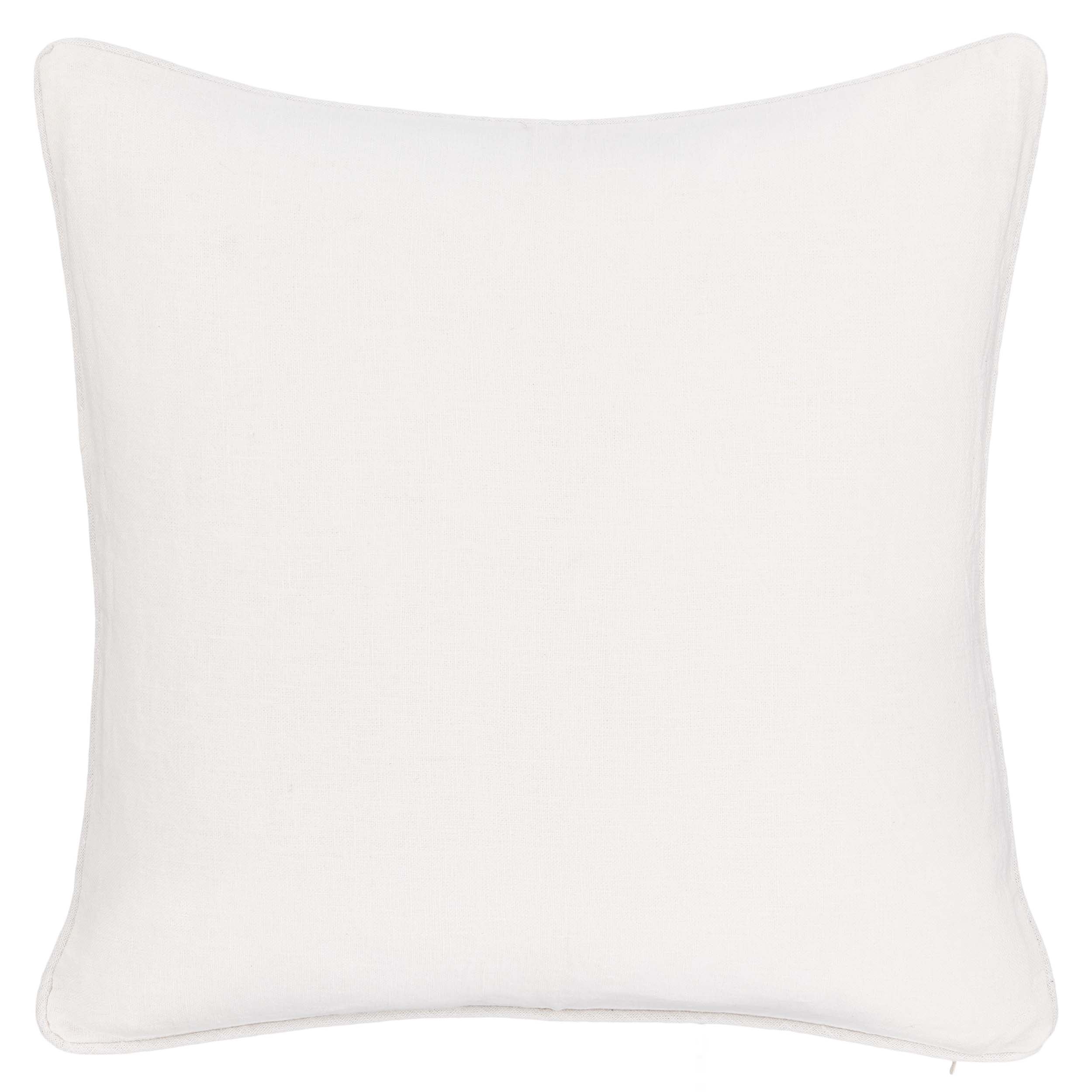 Bedford Linen Pillow, Ivory - Image 4