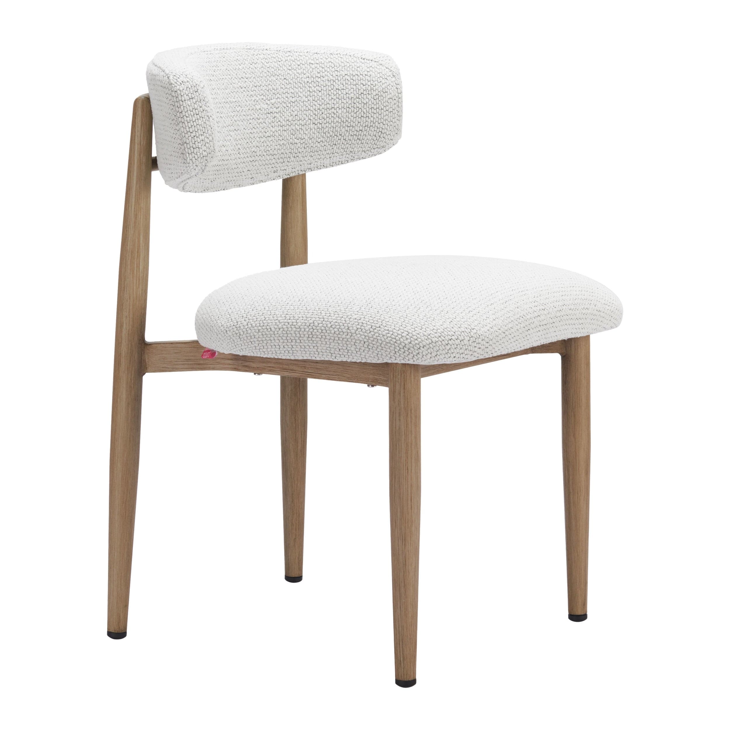 Bege Dining Chair, White