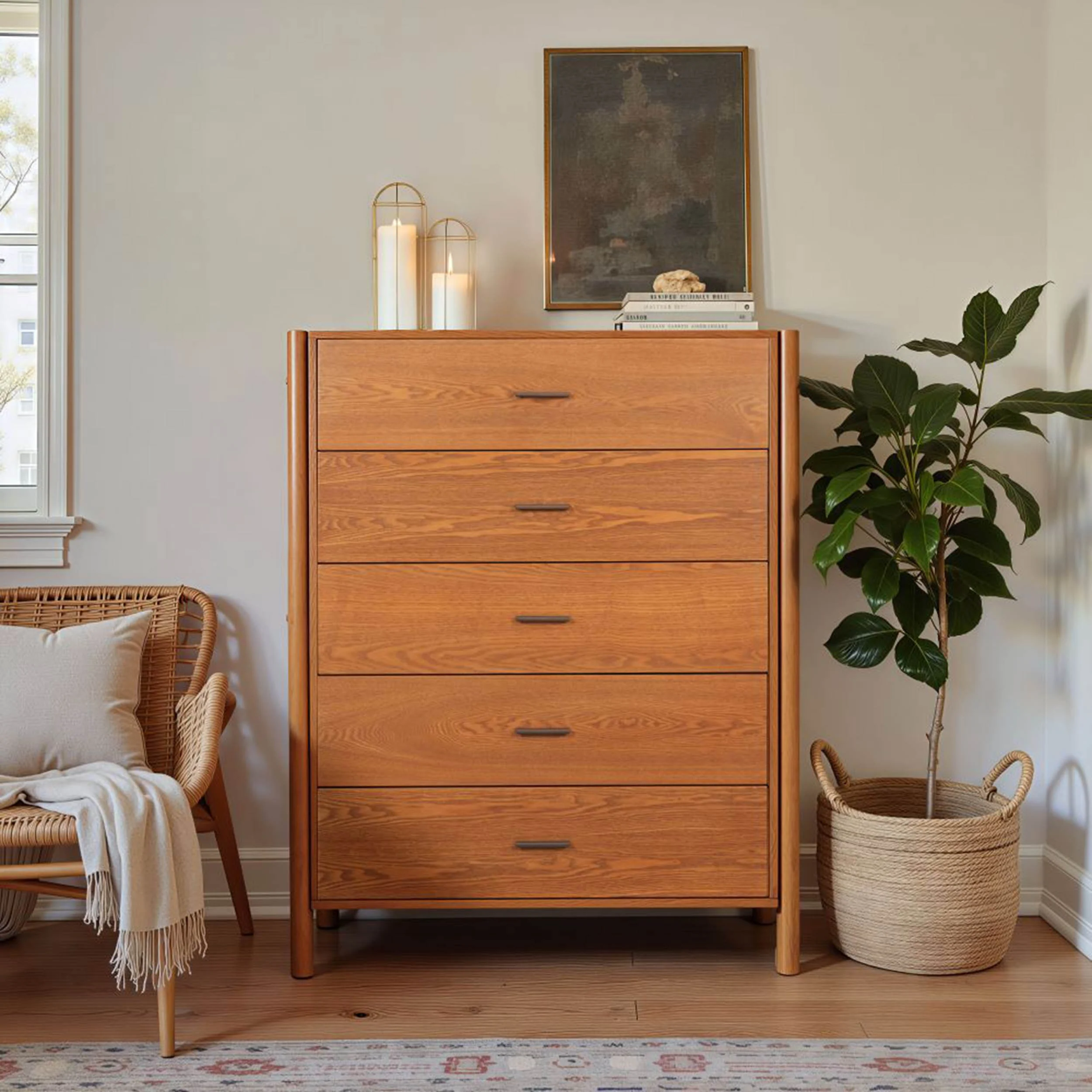 Beleza Chest, Walnut - Image 5
