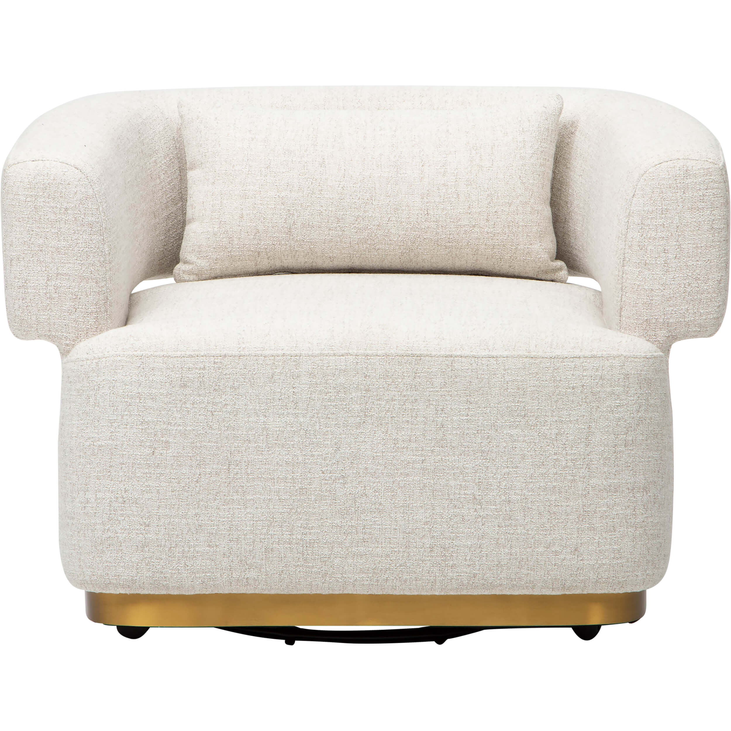 Bellamy Swivel Chair, Nathan Wheat - Image 2