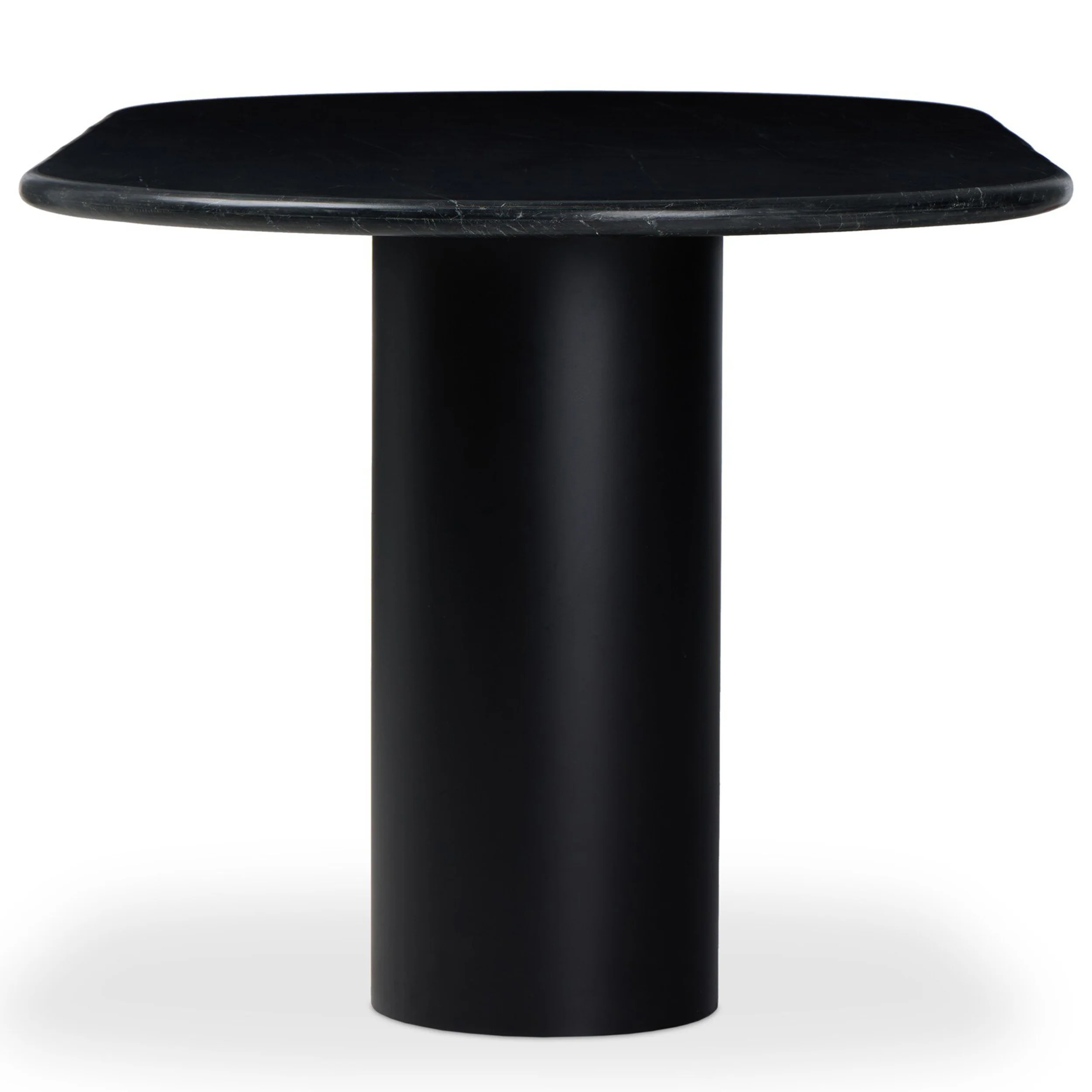 Belle Oval Dining Table, Black Marble by Four Hands - Image 3