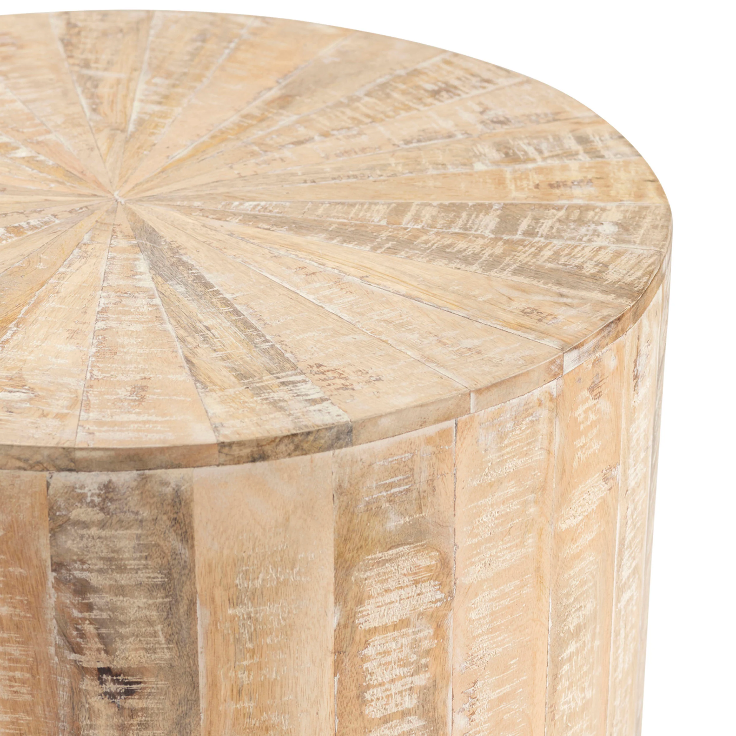 Bengal Manor End Table, White Wash - Image 2
