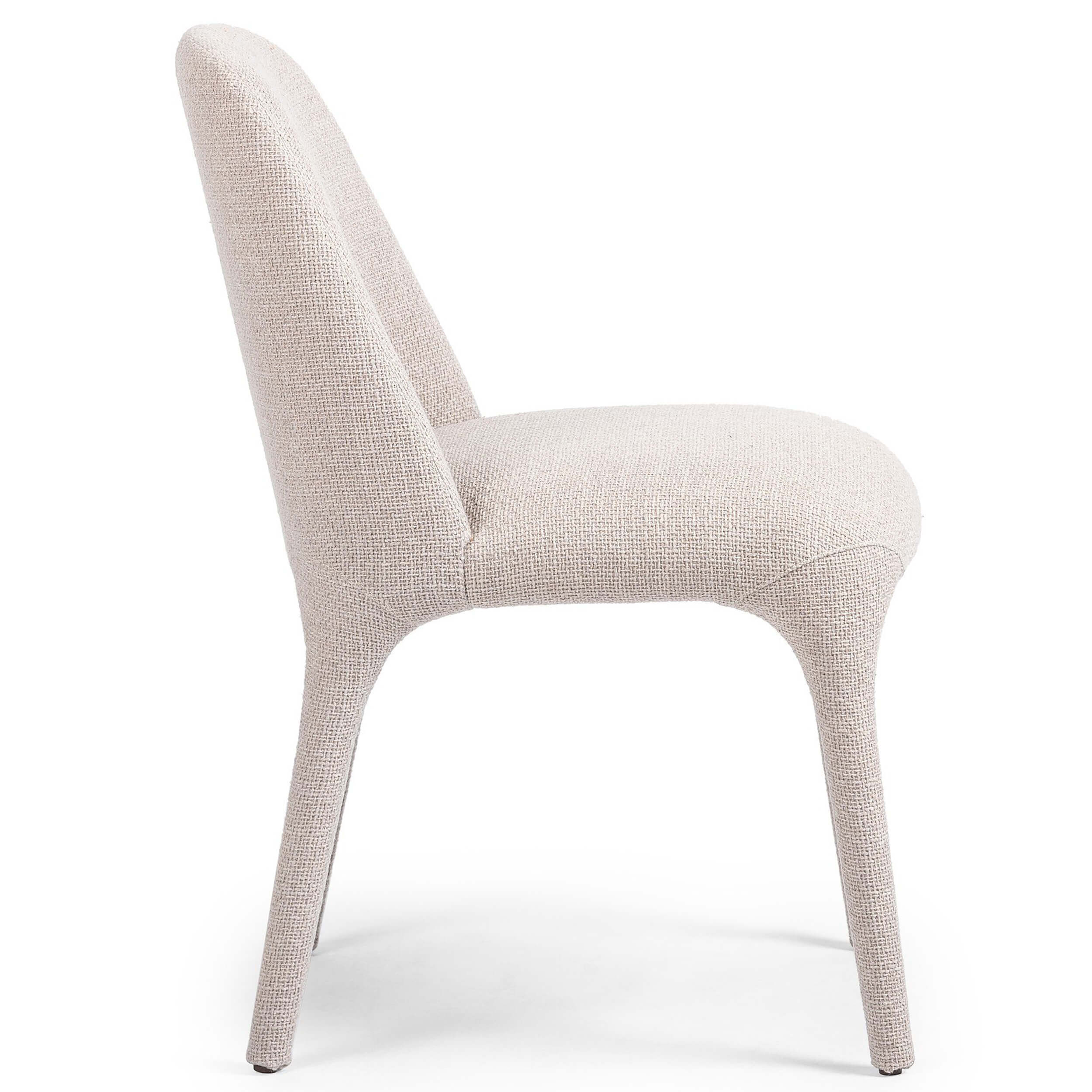 Bensen Dining Chair, Gibson Taupe, Set of 2 - Image 3