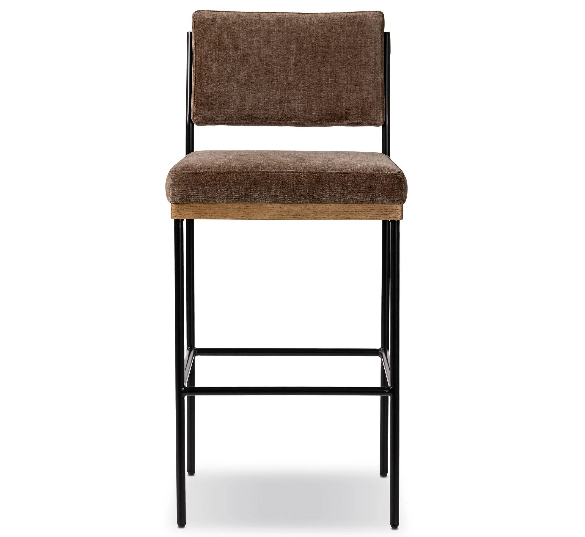 Benton Bar & Counter Stool, Altair Mushroom by Four Hands - Image 2