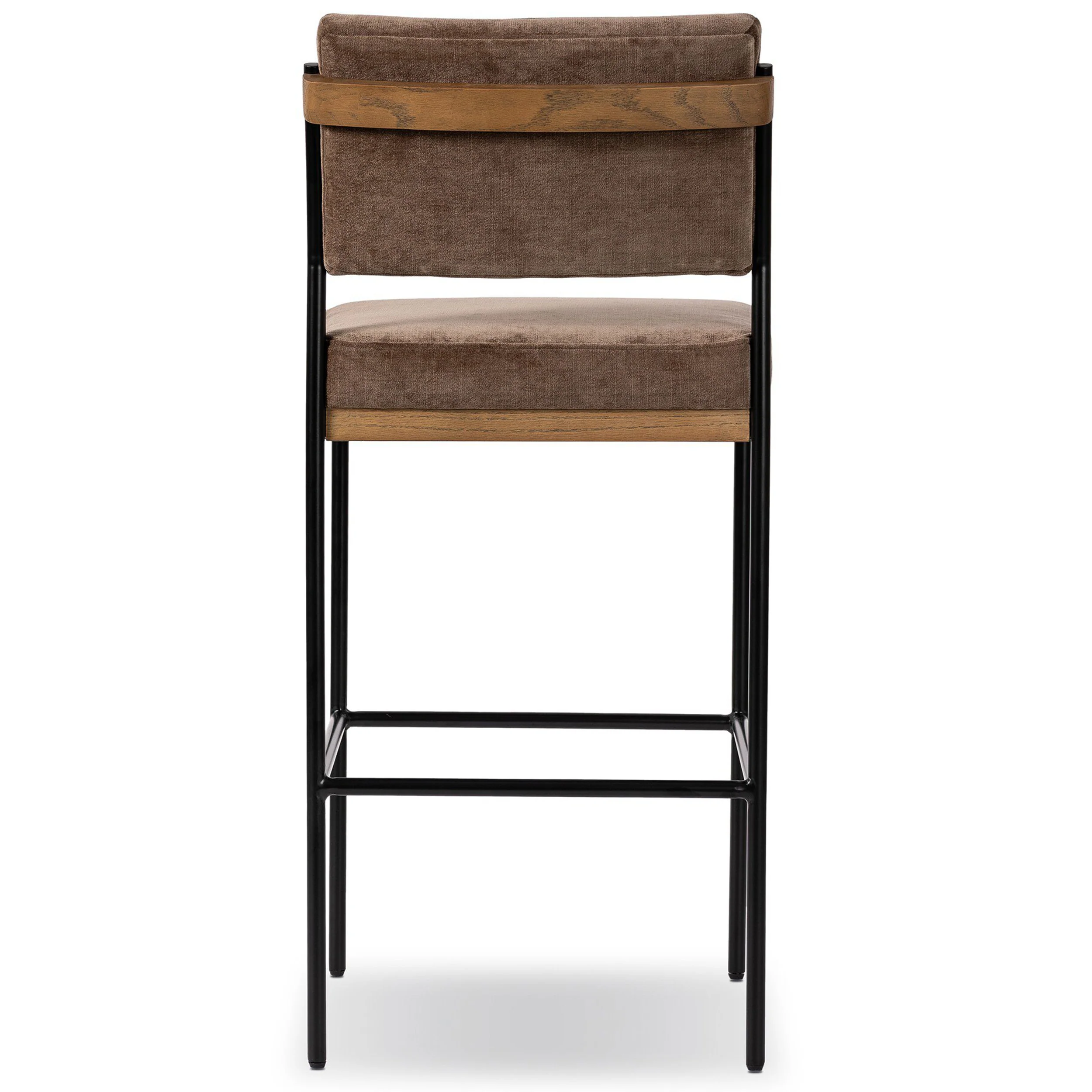Benton Bar & Counter Stool, Altair Mushroom by Four Hands - Image 4