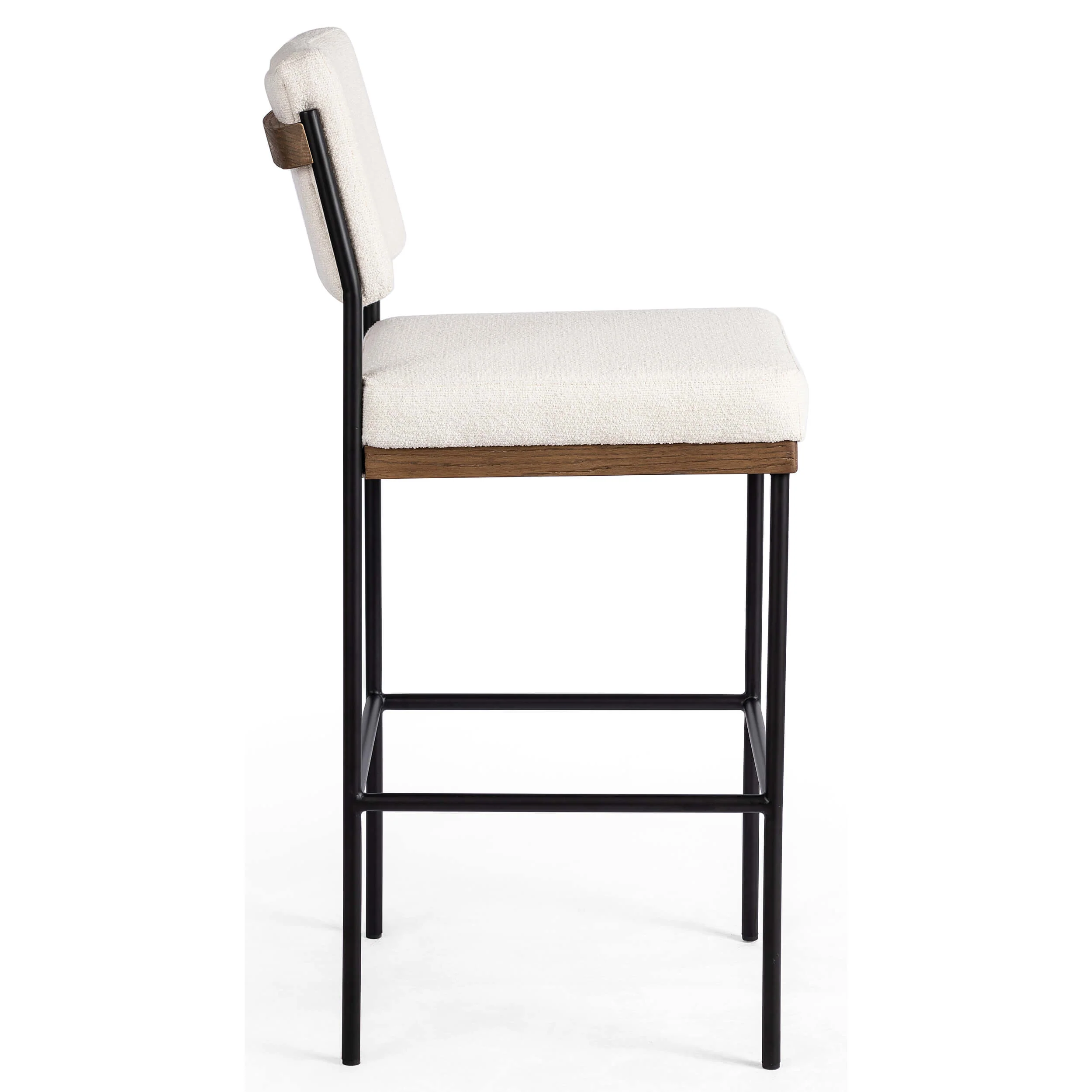 Benton Bar & Counter Stool, Fayette Cloud by Four Hands - Image 3
