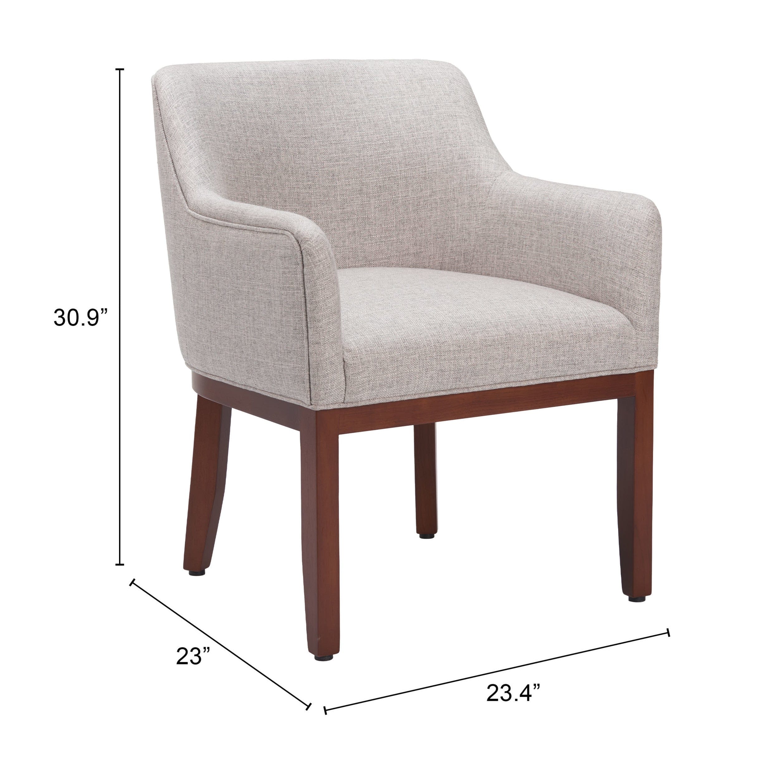 Berbera Dining Chair Gray - Image 10