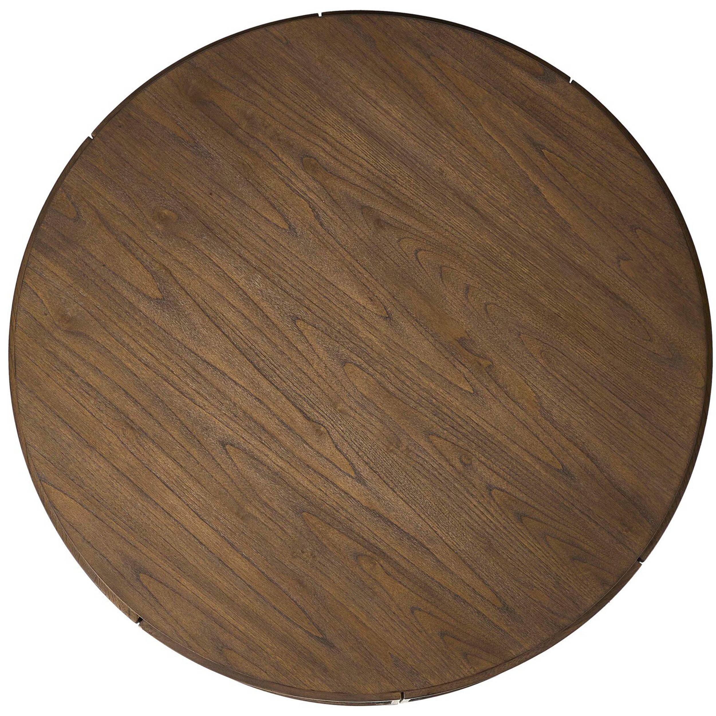 Bertie Coffee Table, Saddle Brown by Four hands - Image 4