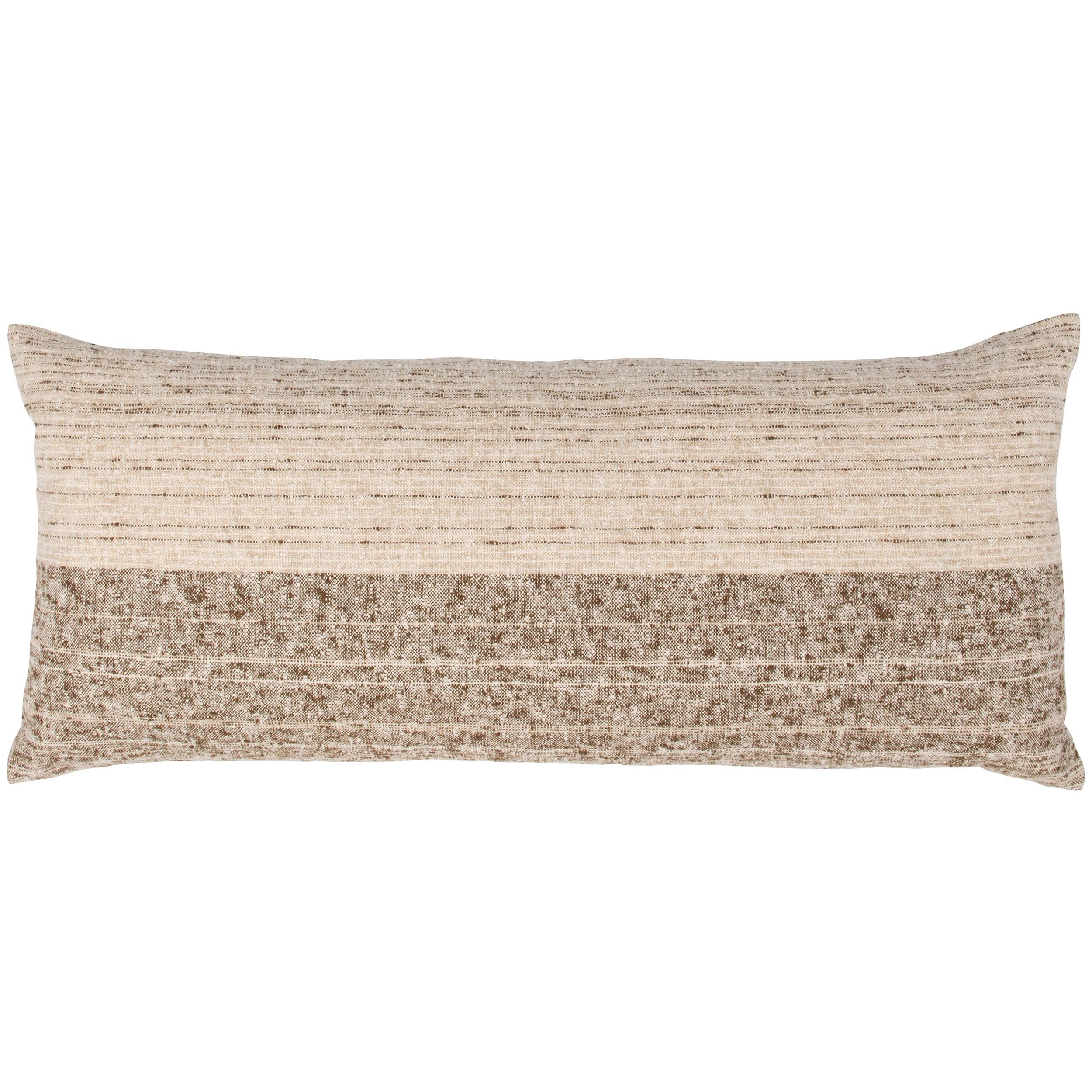 Beryl Lumbar Pillow, Cocoa Brown
