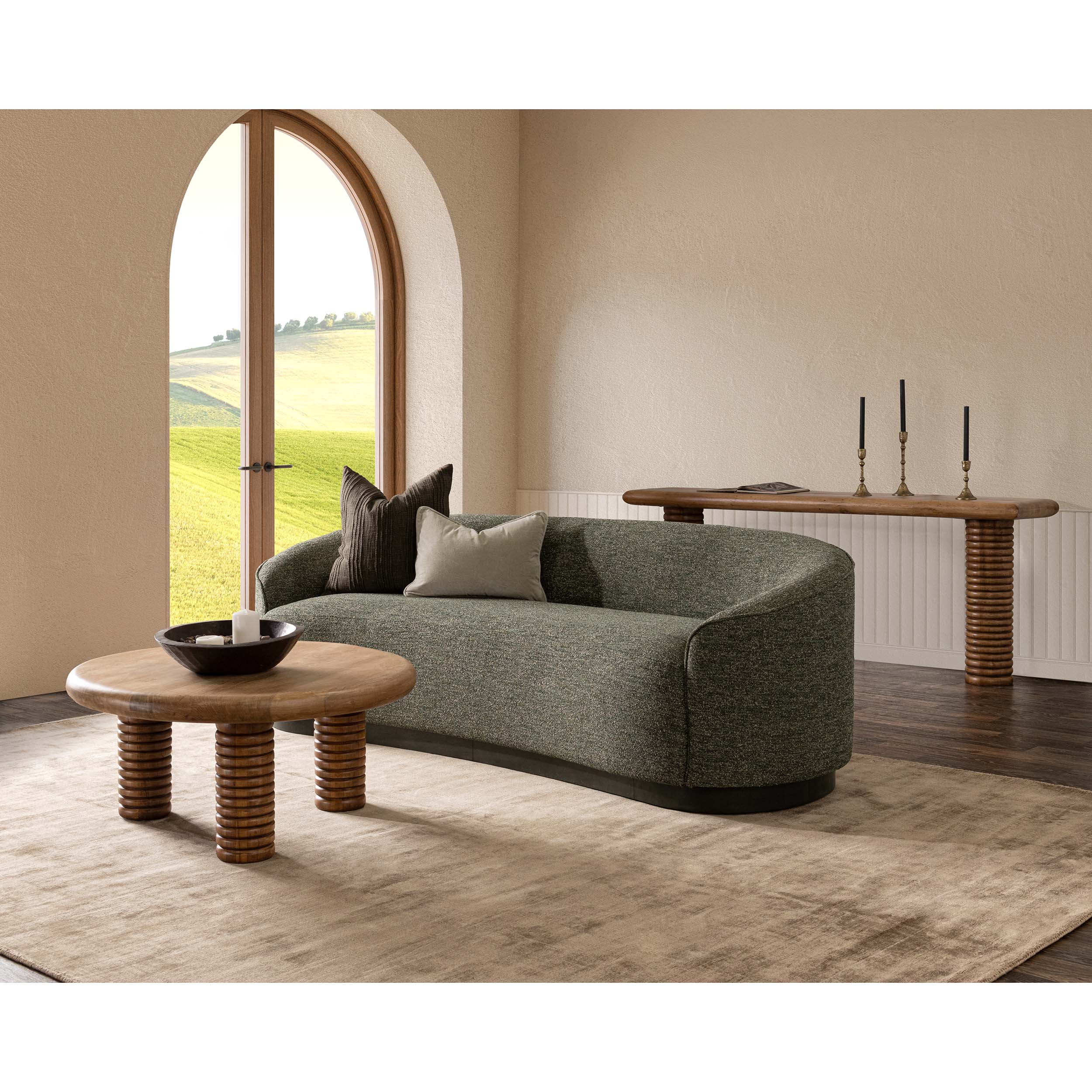 Beverly Sofa, Antique Green - Image 5