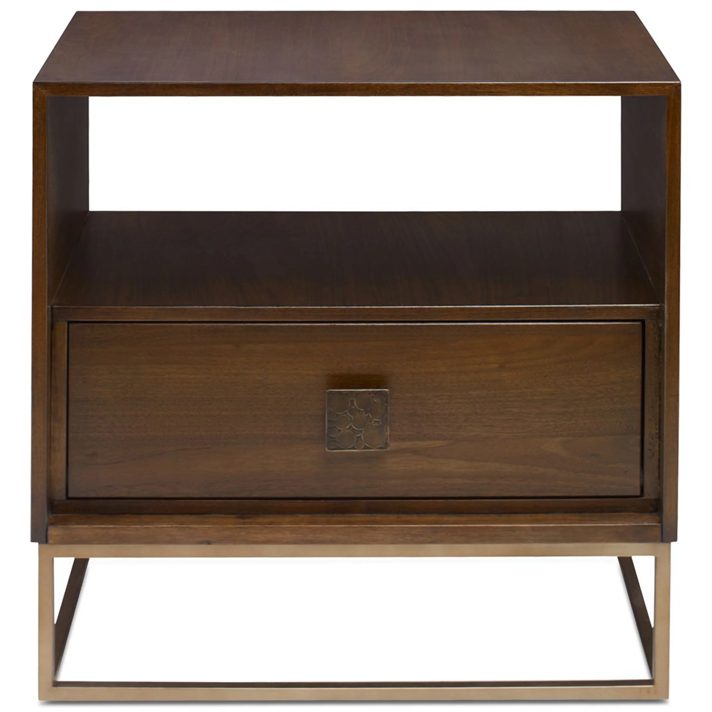 Bexley Side Table, Dark Walnut - Image 2