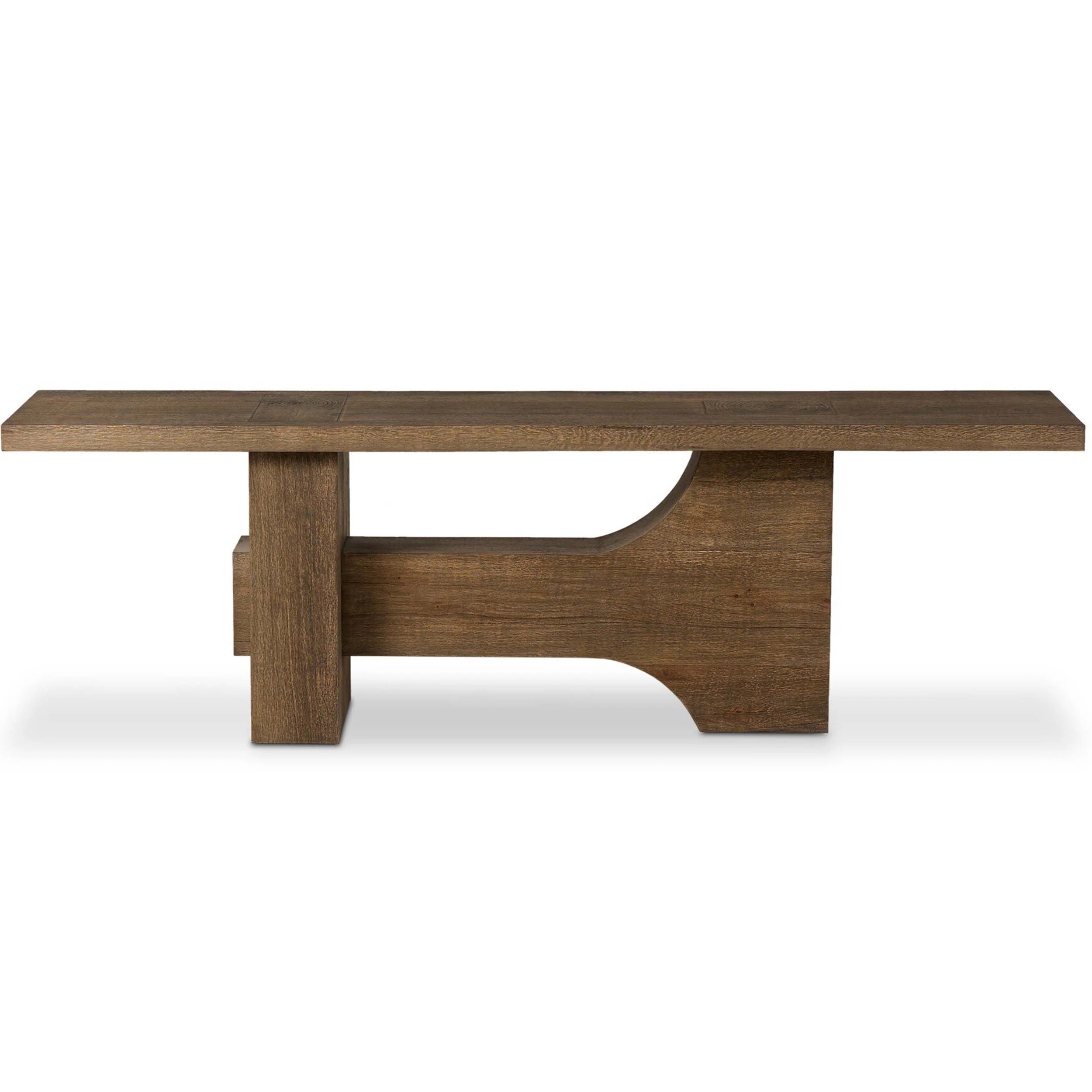 Bia Console Table, Rustic Brown by Four Hands - Image 2